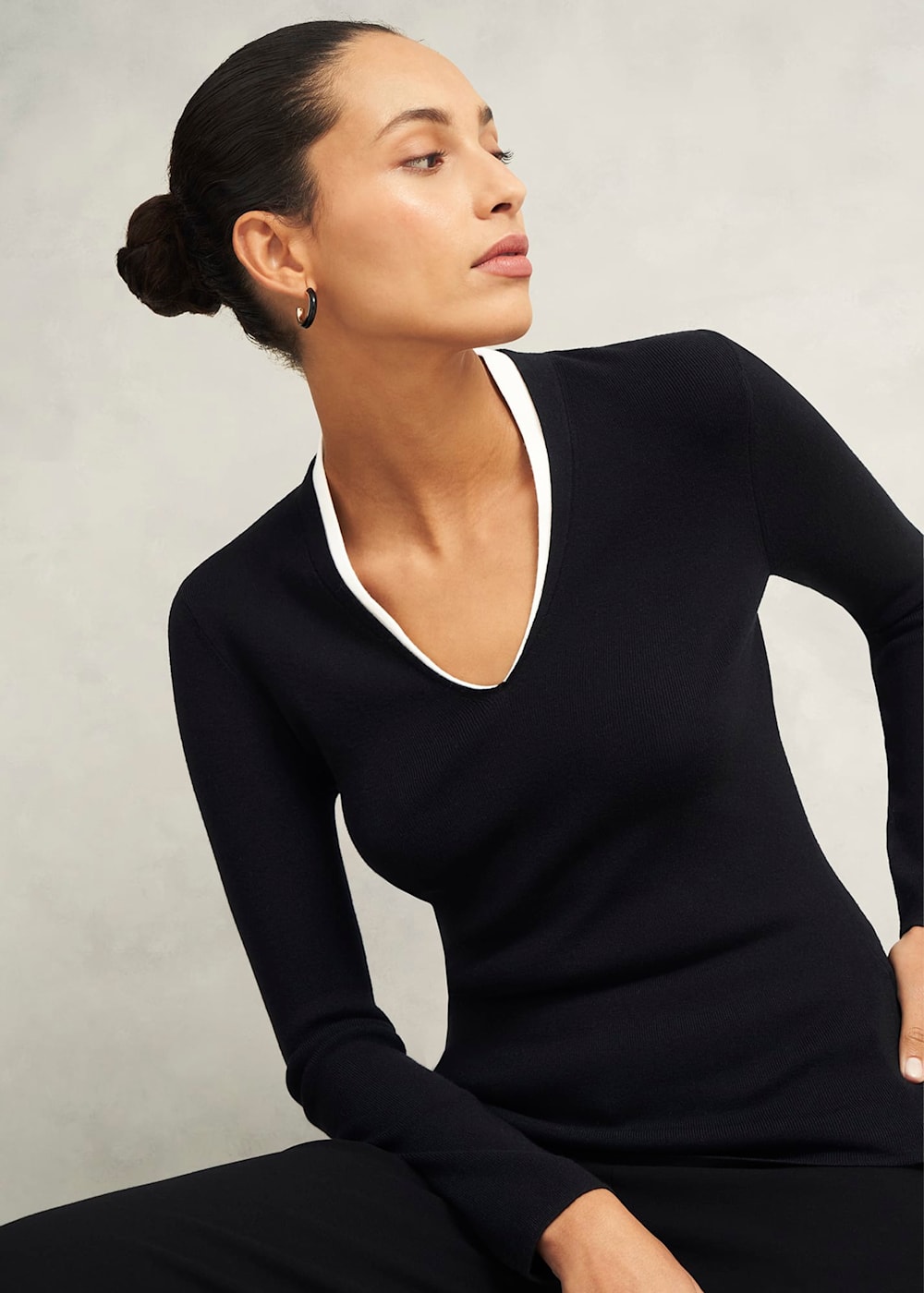 Scarlett Knitted Top | Hobbs US |