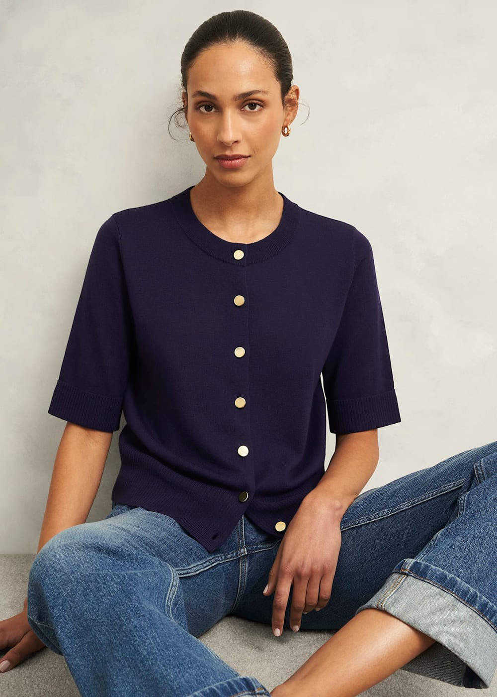 Hobbs Leanne Cardigan With Wool Hobbs Leanne Cardigan With Wool