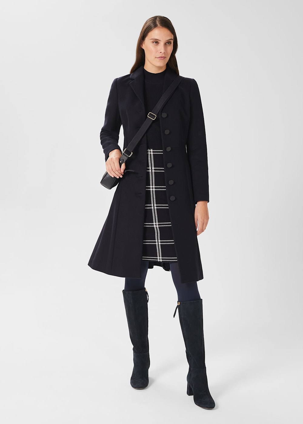 Milly wool blend coat discount
