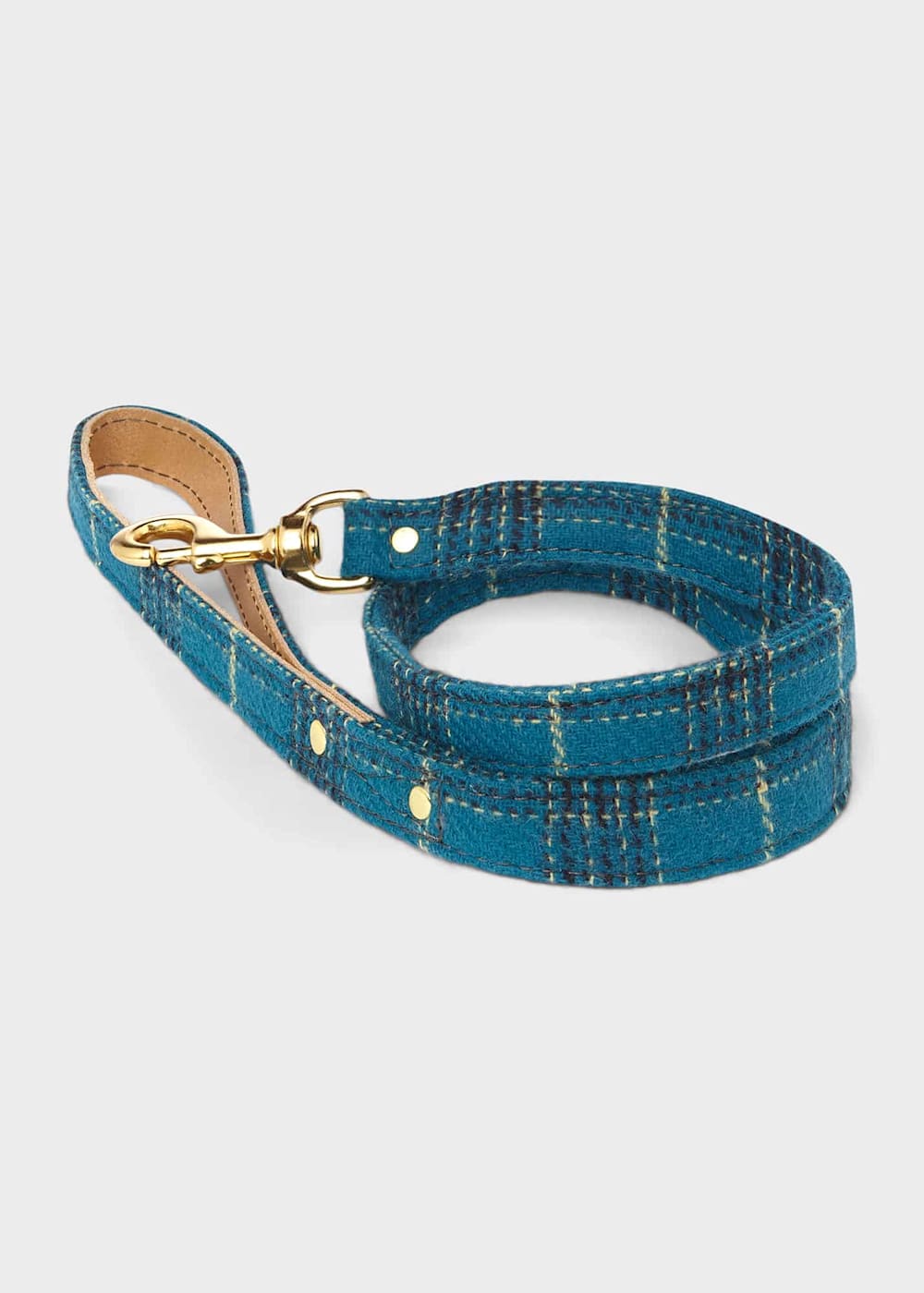 Tweed dog collar and lead on sale
