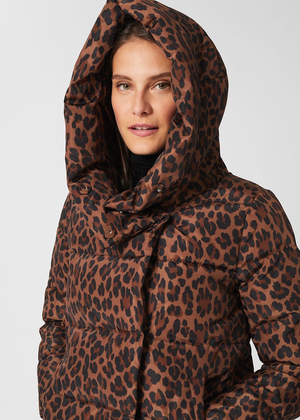 Short Heather Water Resistant Puffer Jacket Hobbs UK