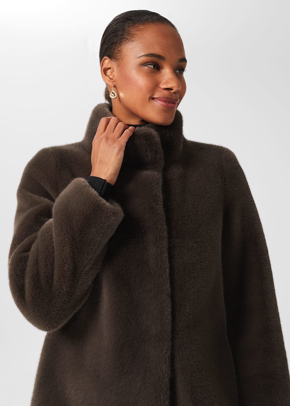 Hobbs fur coat deals