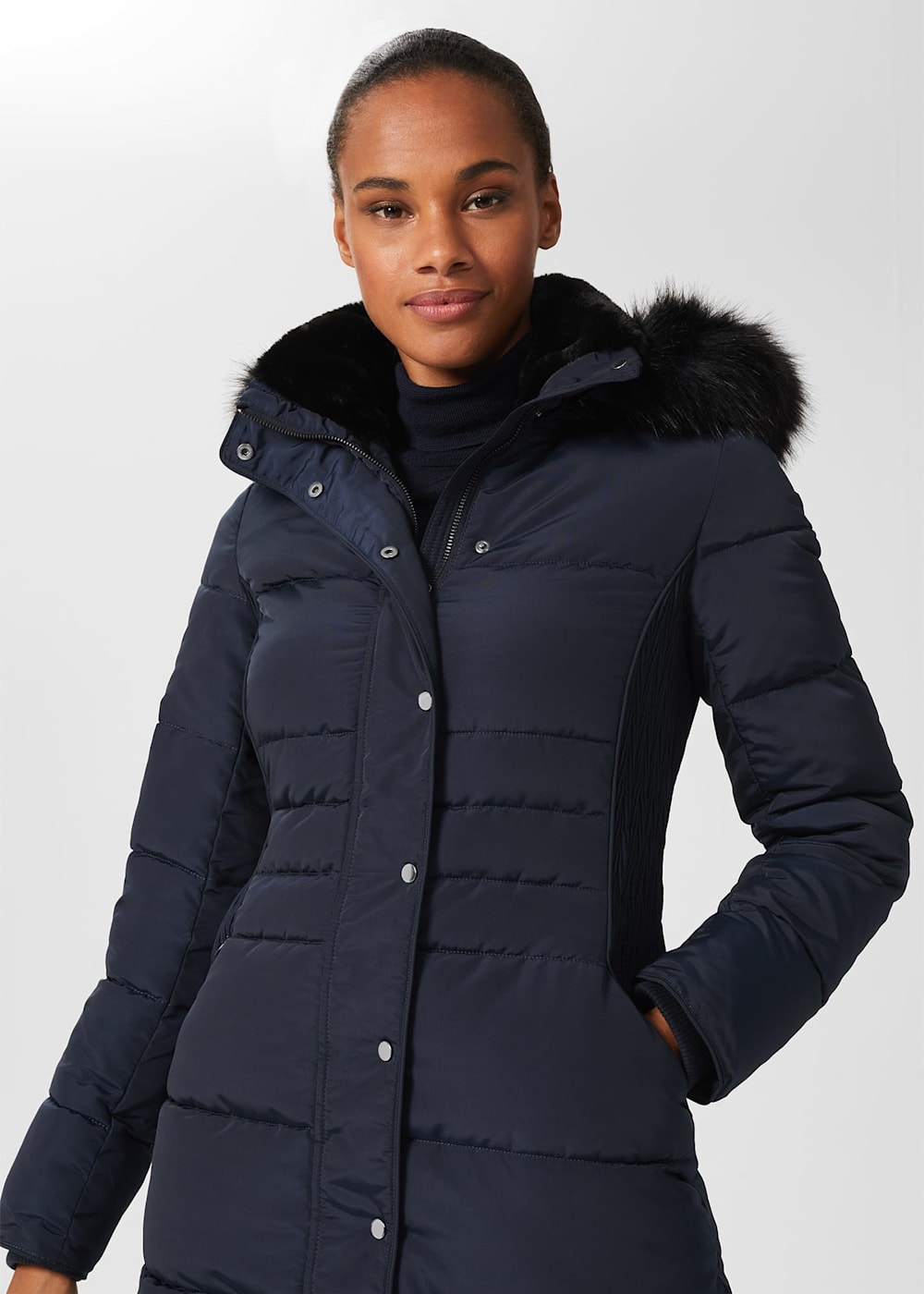 Dita Puffer Jacket With Hood Hobbs UK