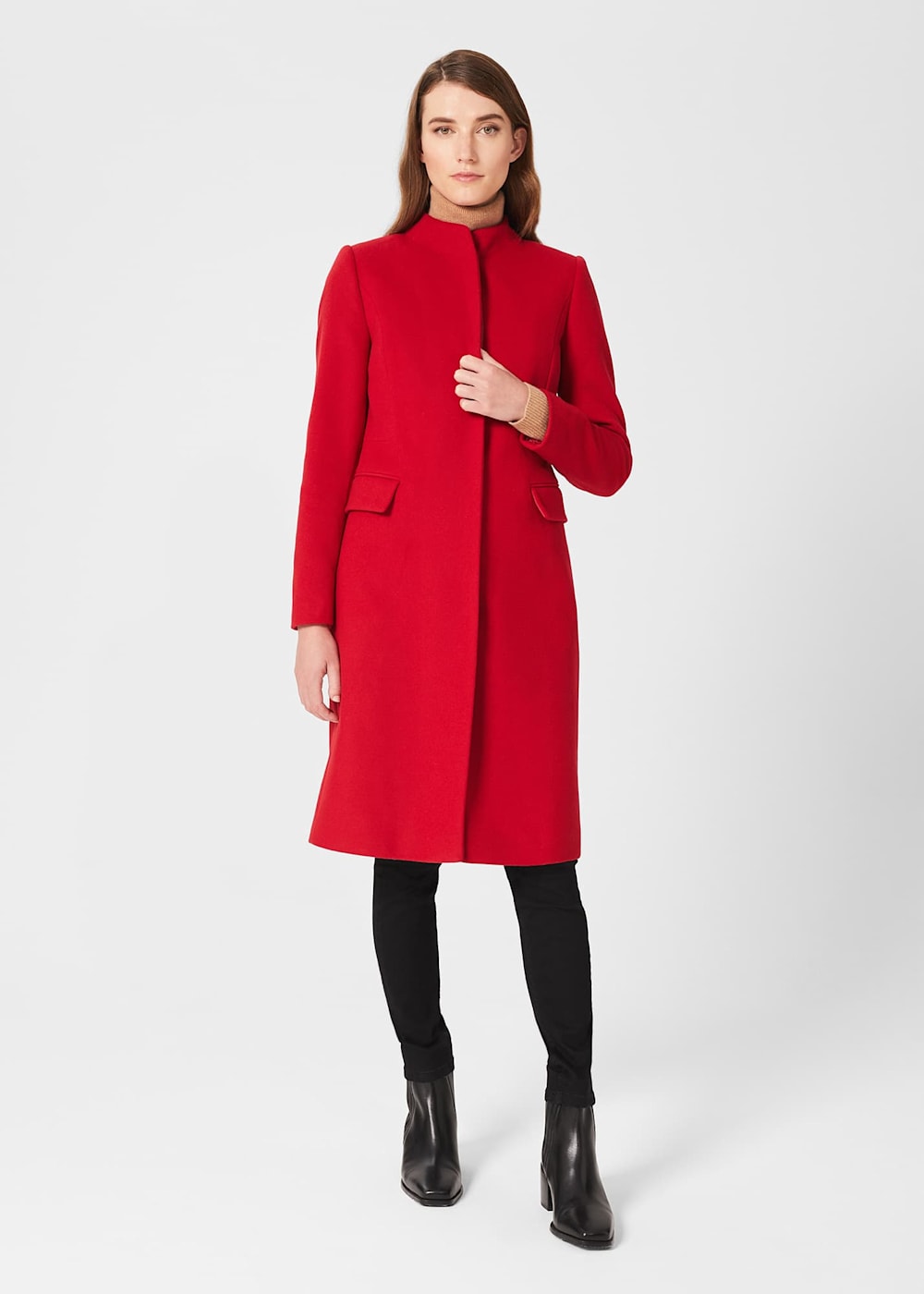 Hobbs red coat sale sale