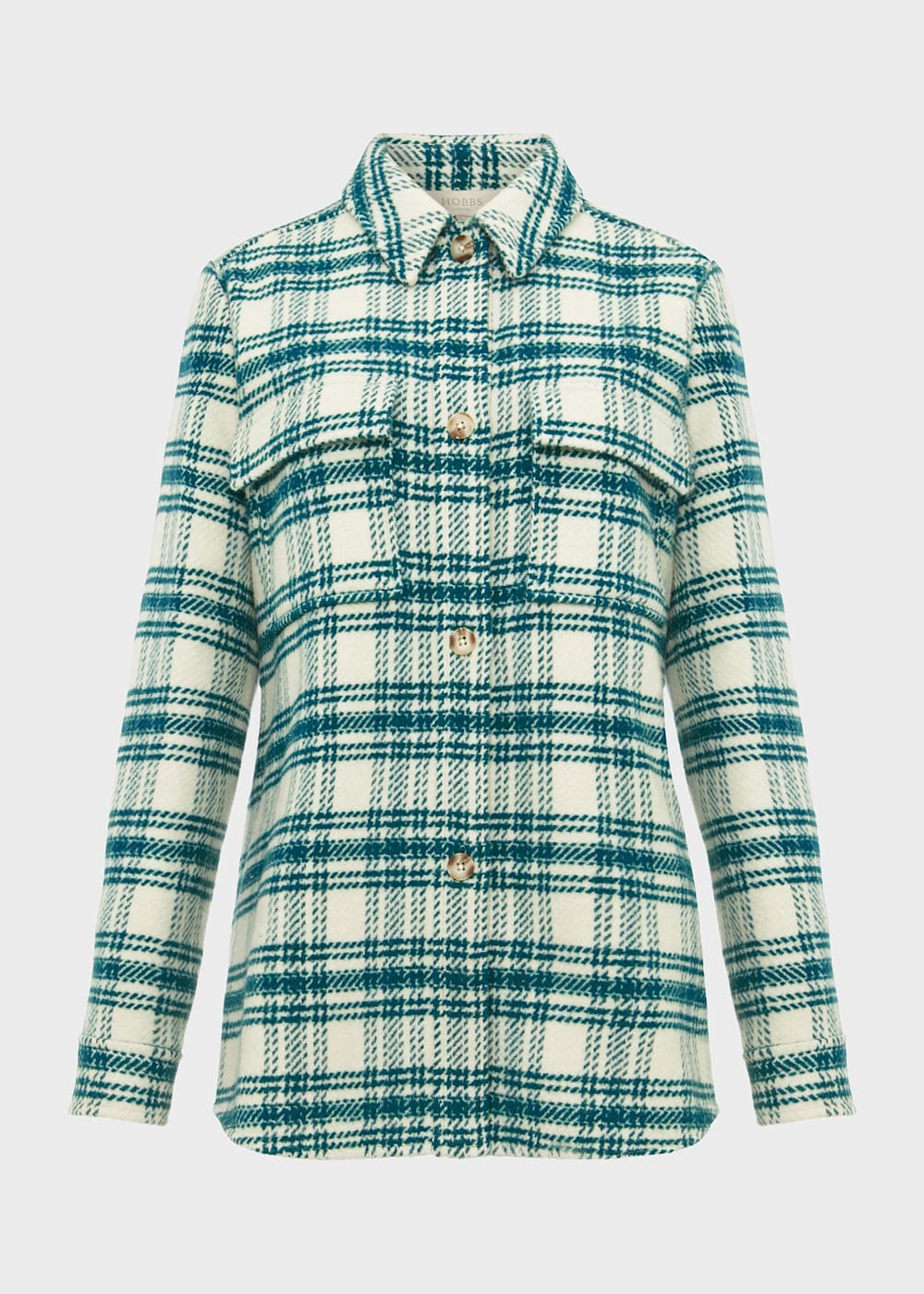 Pia Check Shirt Jacket | Hobbs US |
