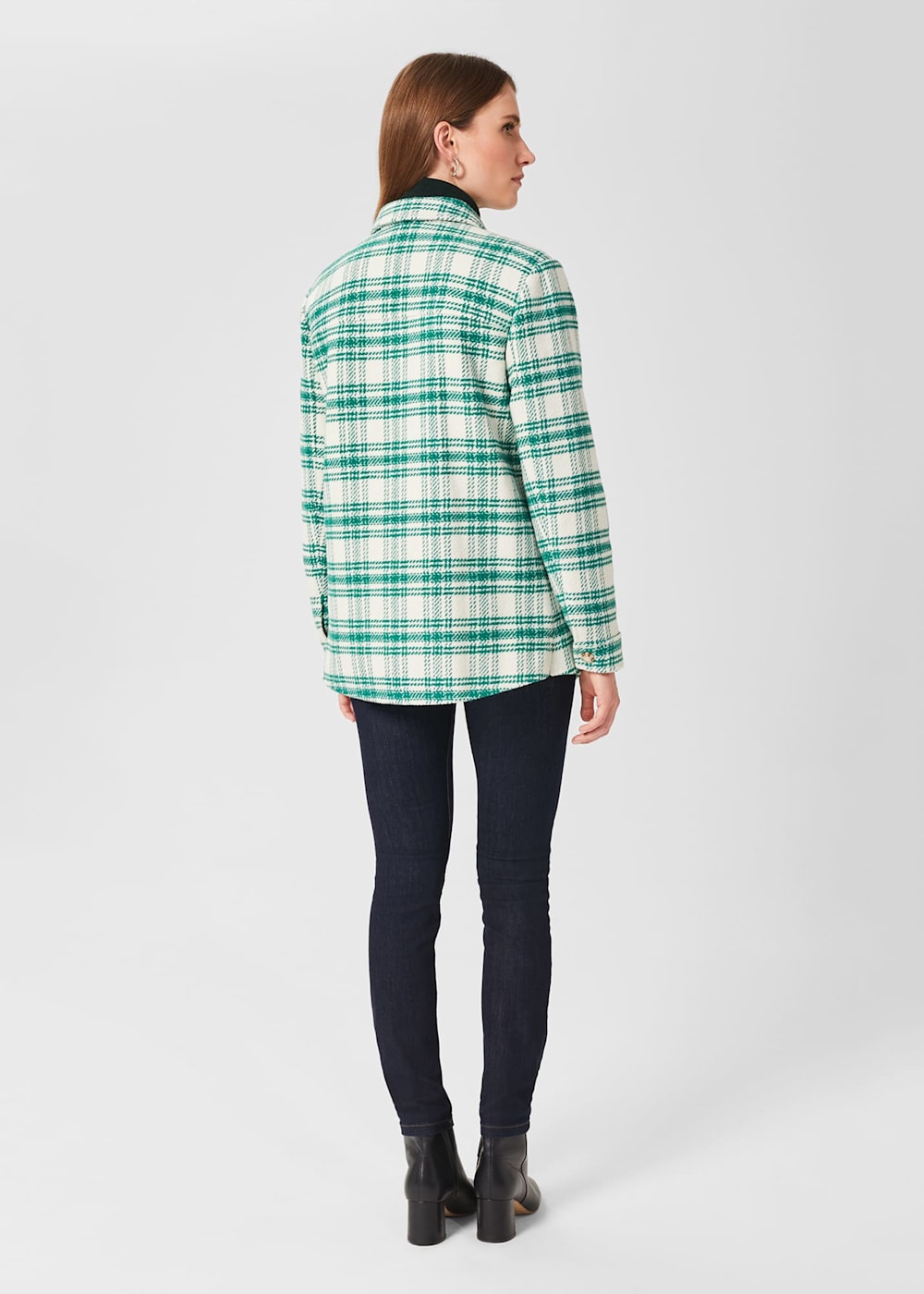 Pia Check Shirt Jacket | Hobbs US |