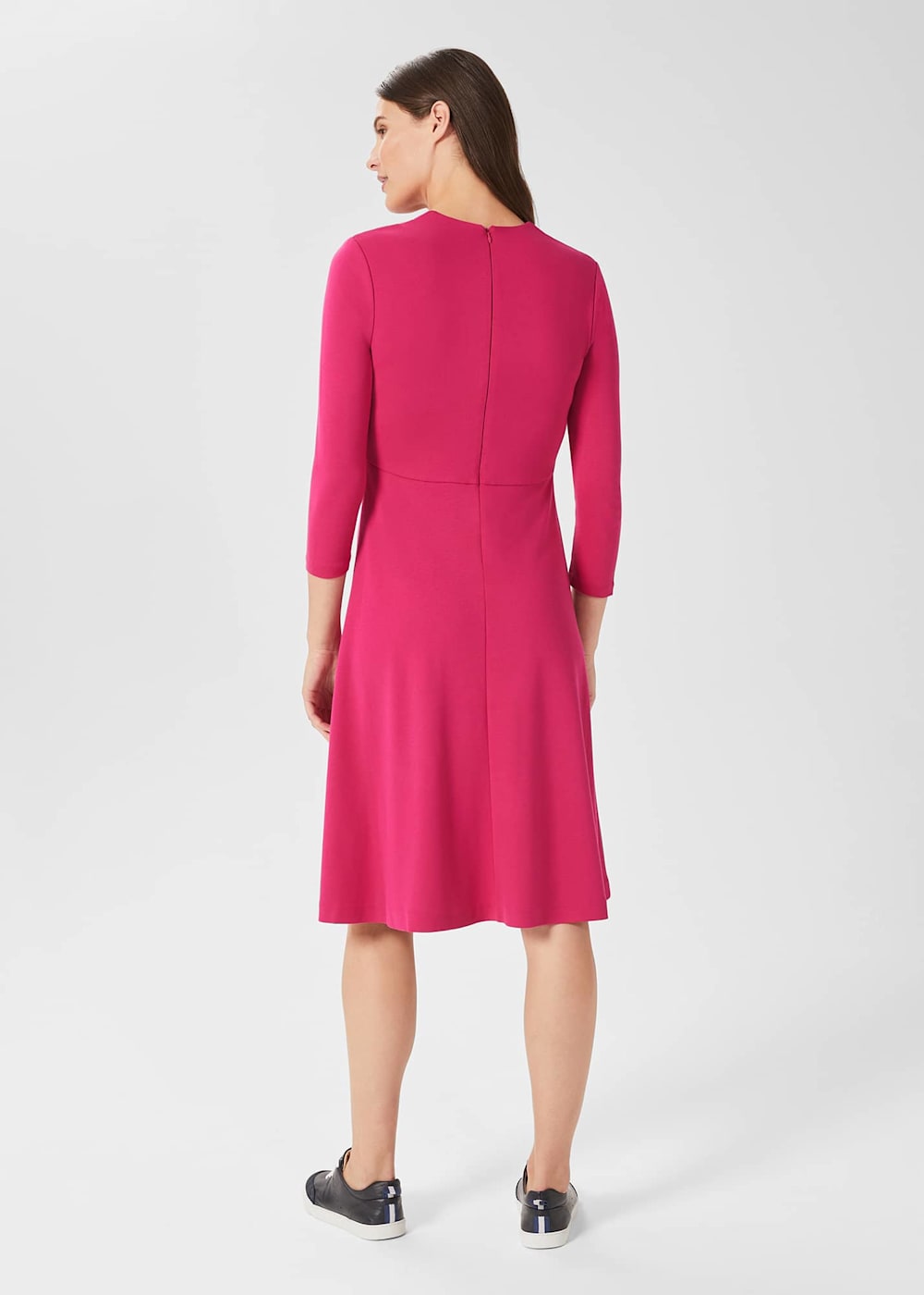 Mel Jersey Ponte Dress Hobbs UK