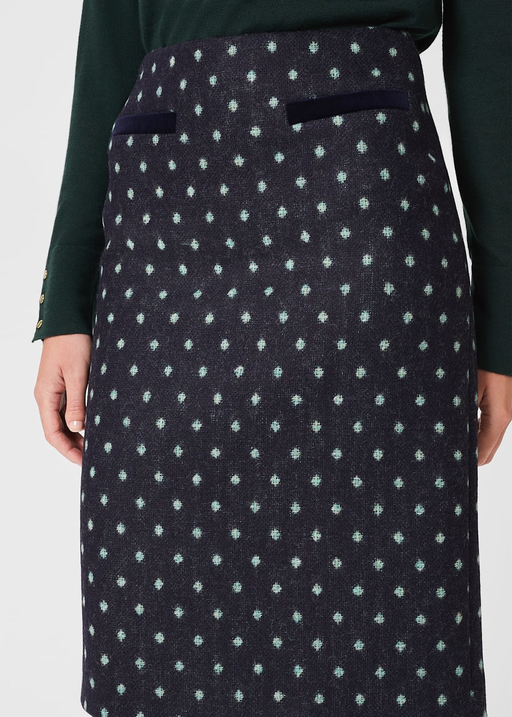 Wool pencil skirt uk hot sale