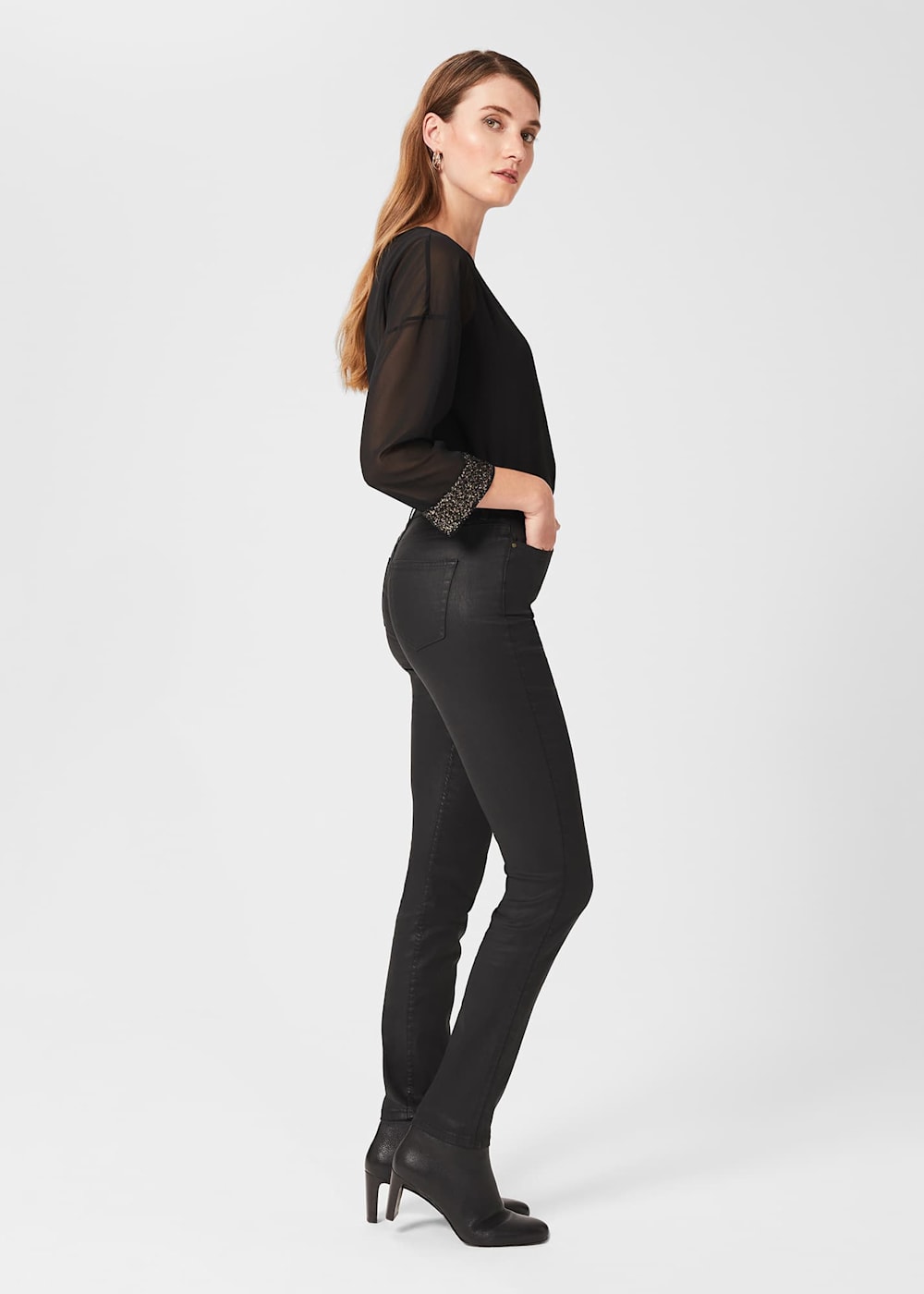 Gia Coated Skinny Jeans | Hobbs US | Gia Coated Skinny Jeans | Hobbs US |