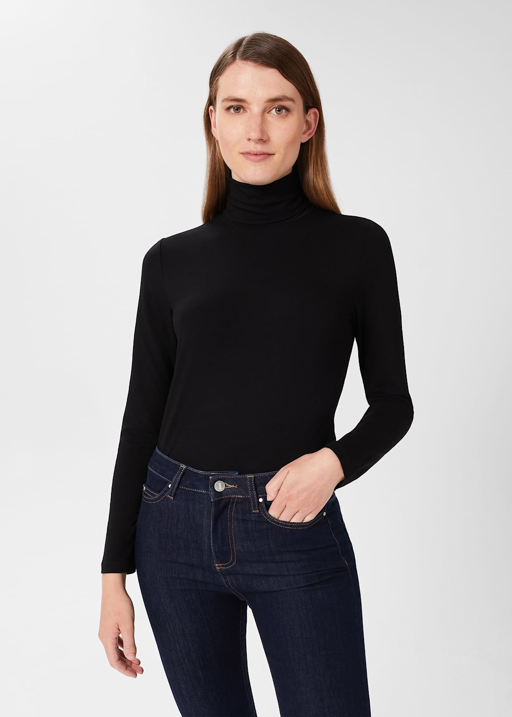 Chongbaijia 5 Pack Womens Long Sleeve Tops Mock Turtleneck