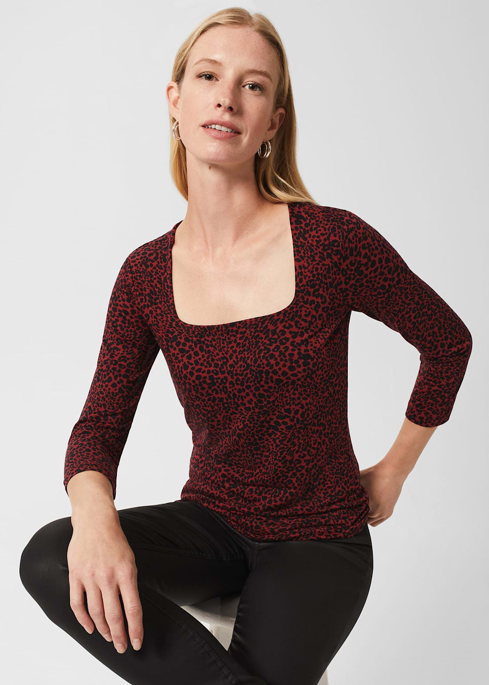 Debbie Printed Top | Hobbs US | Debbie Printed Top | Hobbs US |