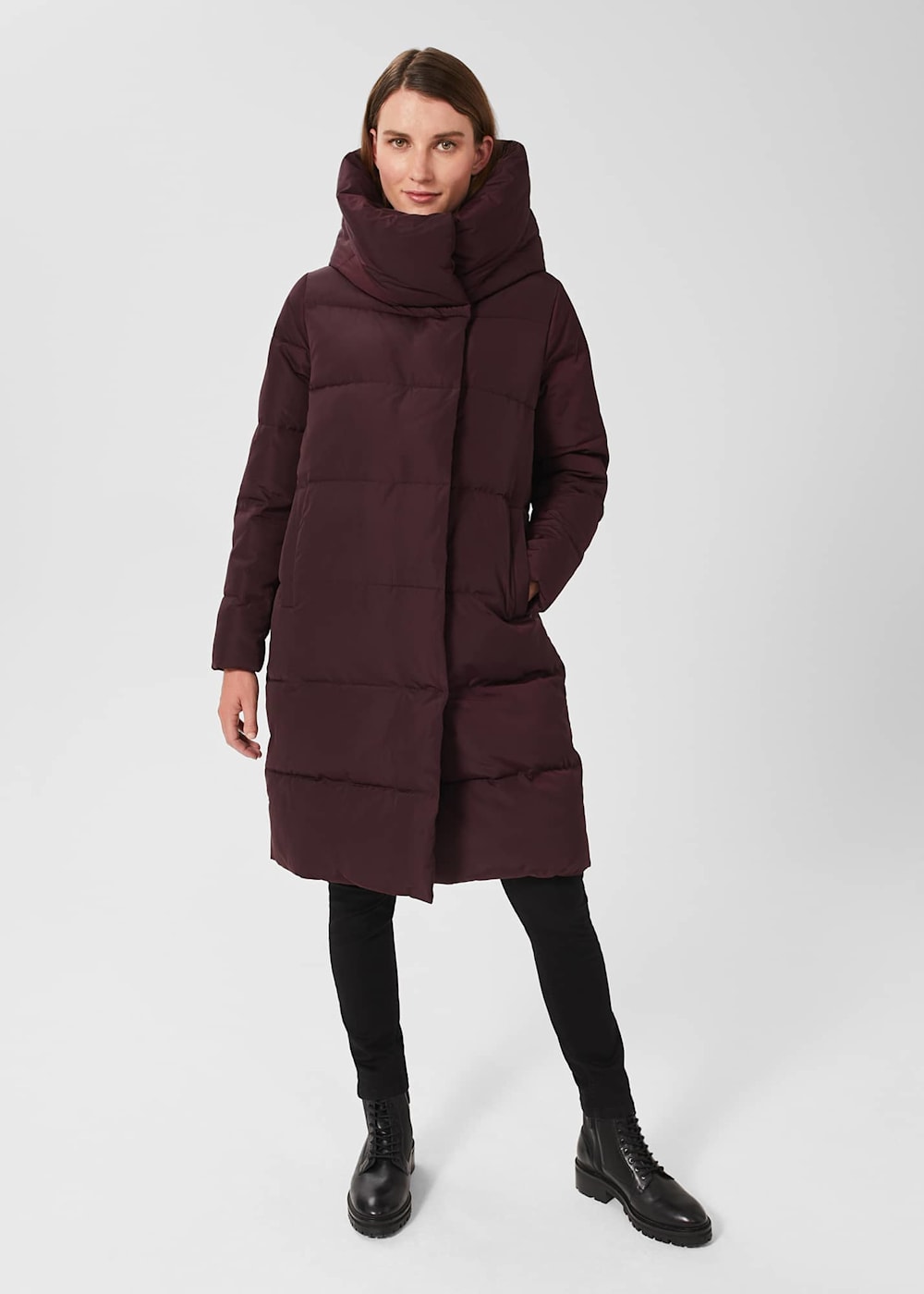 Heather Water Resistant Puffer Jacket Hobbs ROW