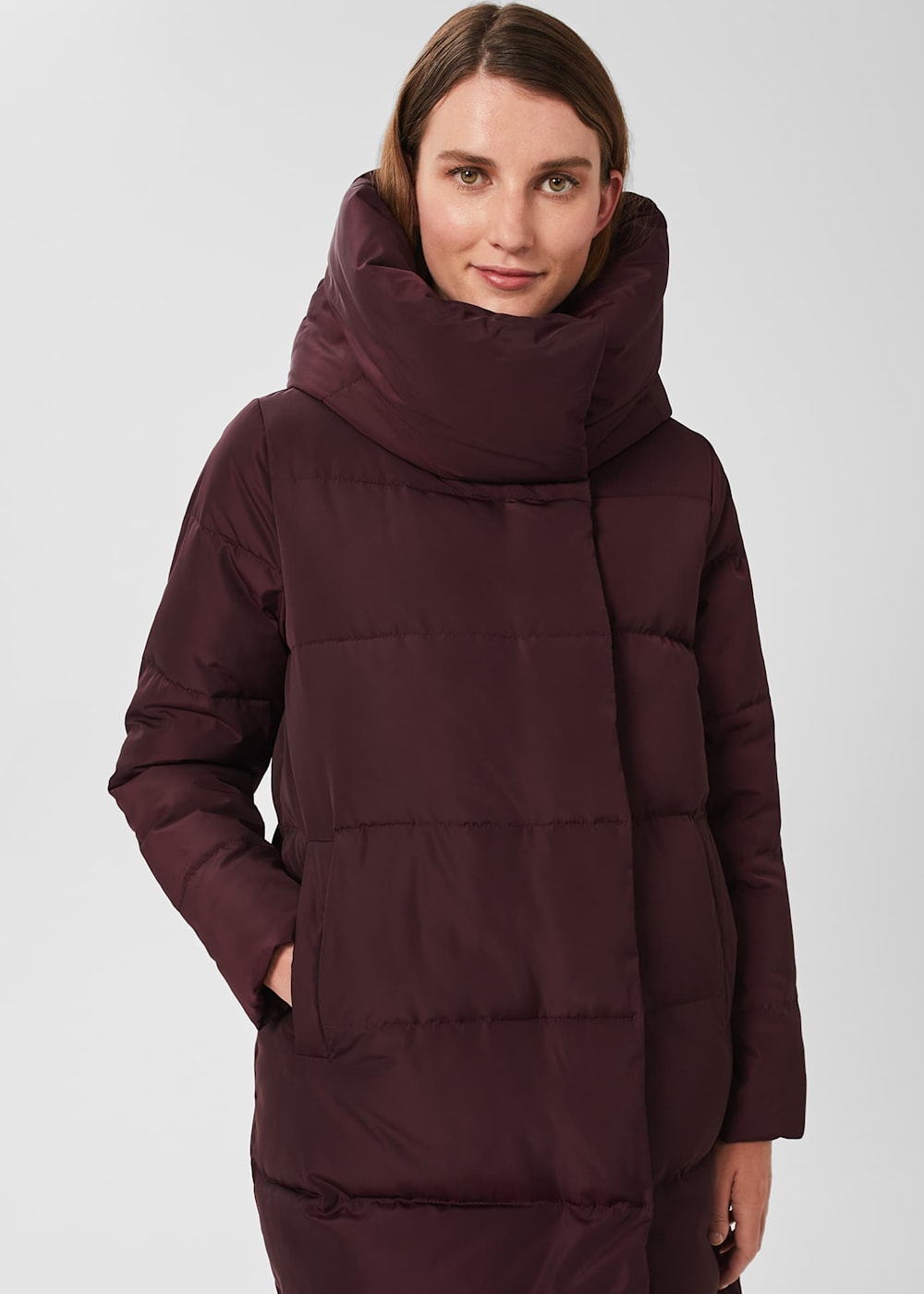 Hobbs heather puffer coat best sale