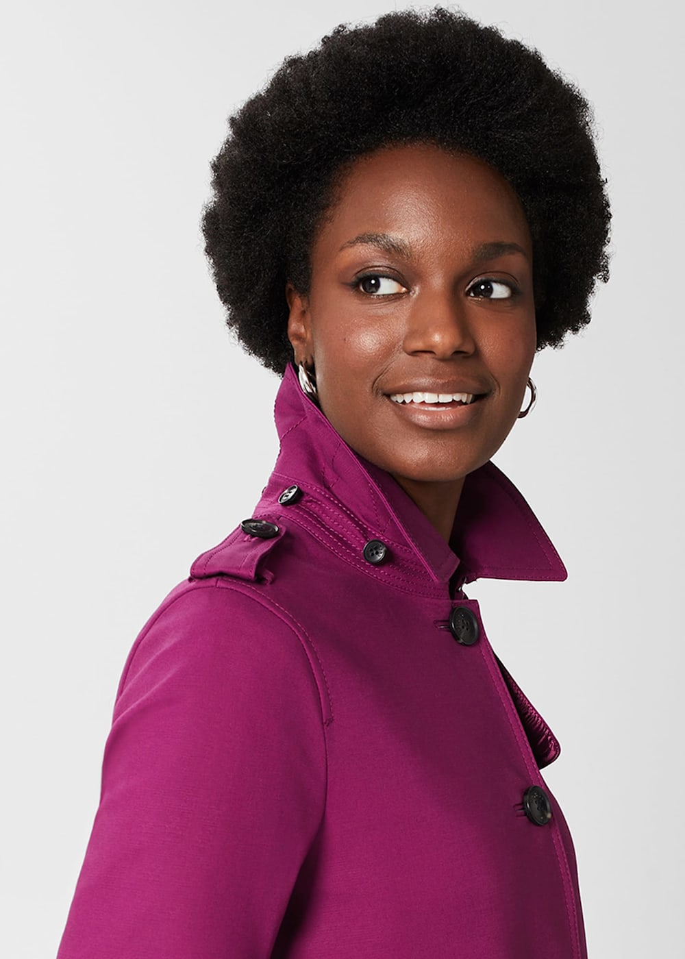 Purple mac coat online