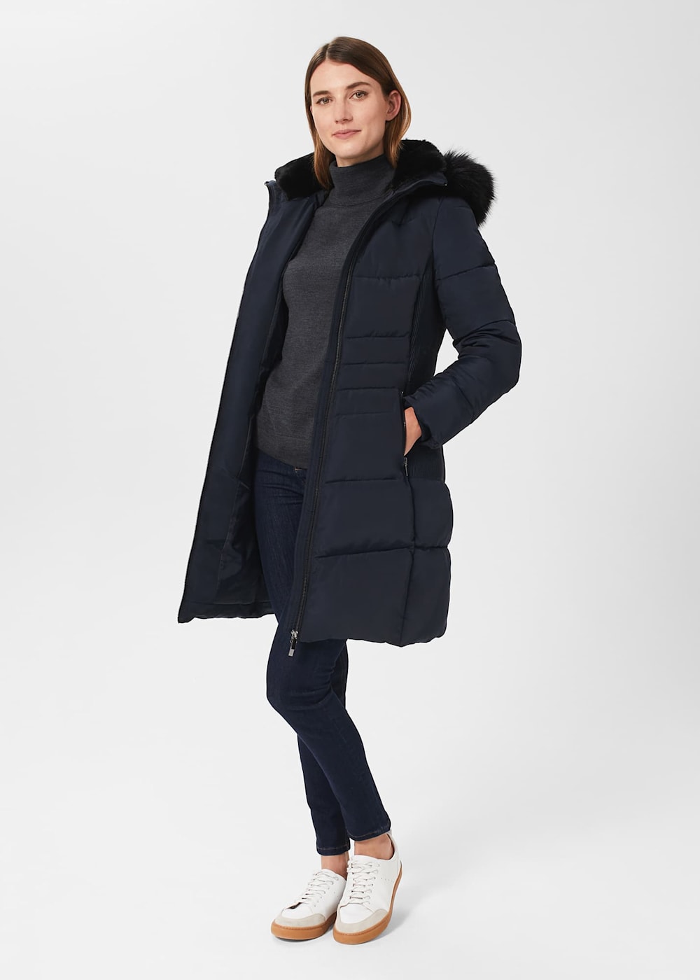 Hobbs poppy puffer jacket on sale