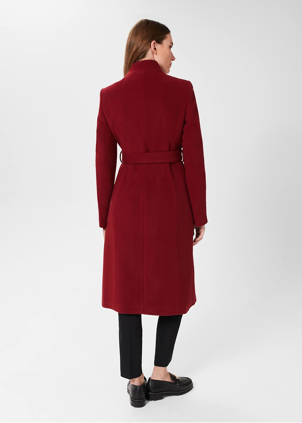 Hobbs red trench coat sales