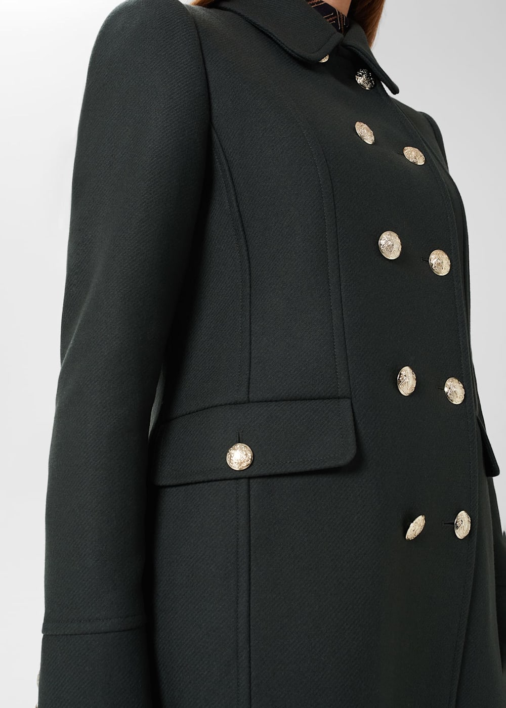 Larna Twill Coat | Hobbs US |