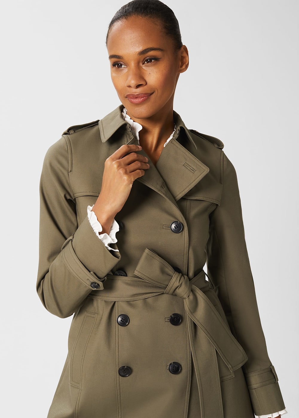 Saskia Water Resistant Trench Coat Hobbs UK
