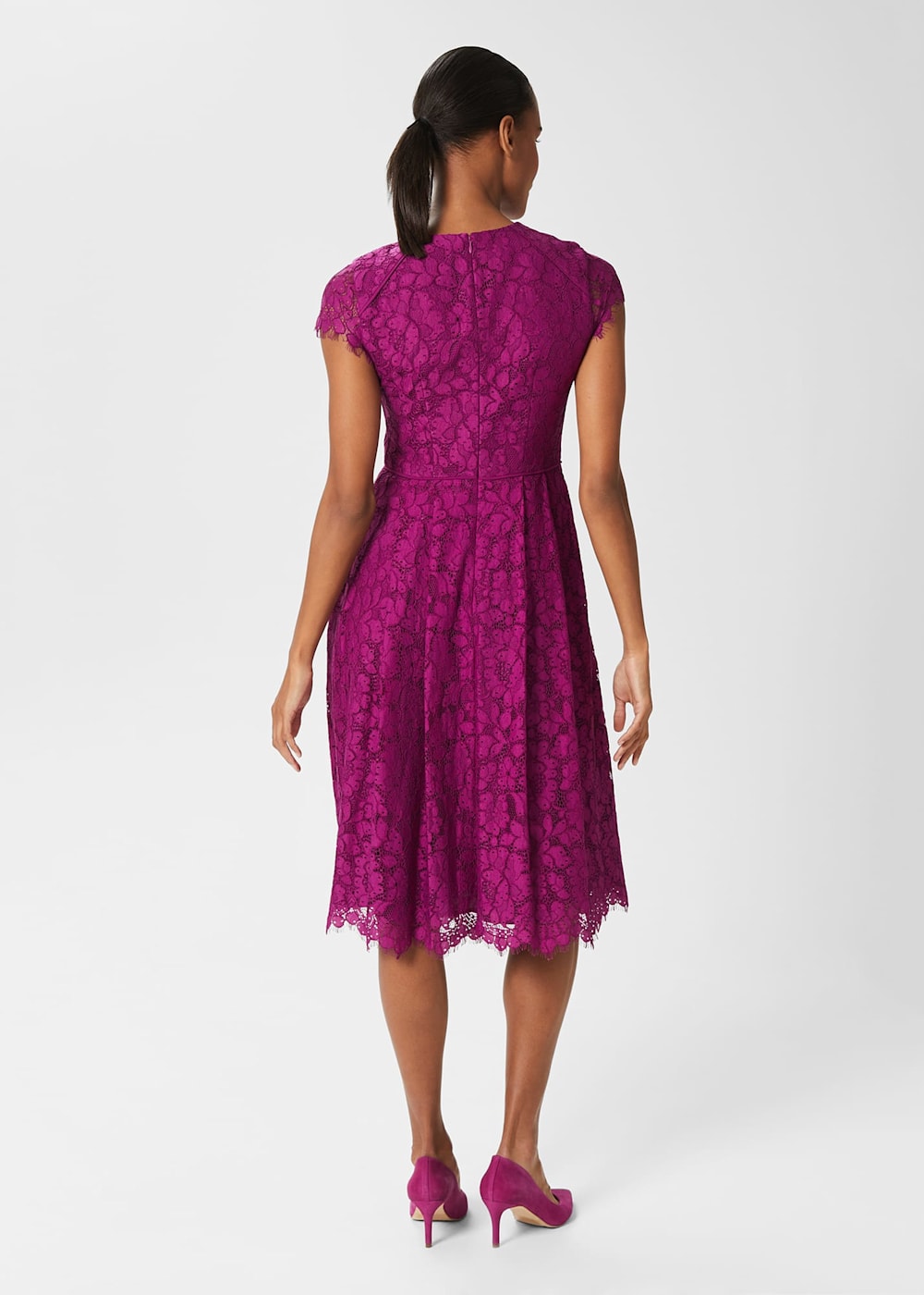 Rosaleen Lace Shift Dress Hobbs UK