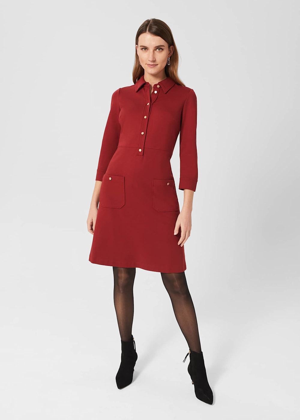 Phillipa Ponte Shift Dress Hobbs UK