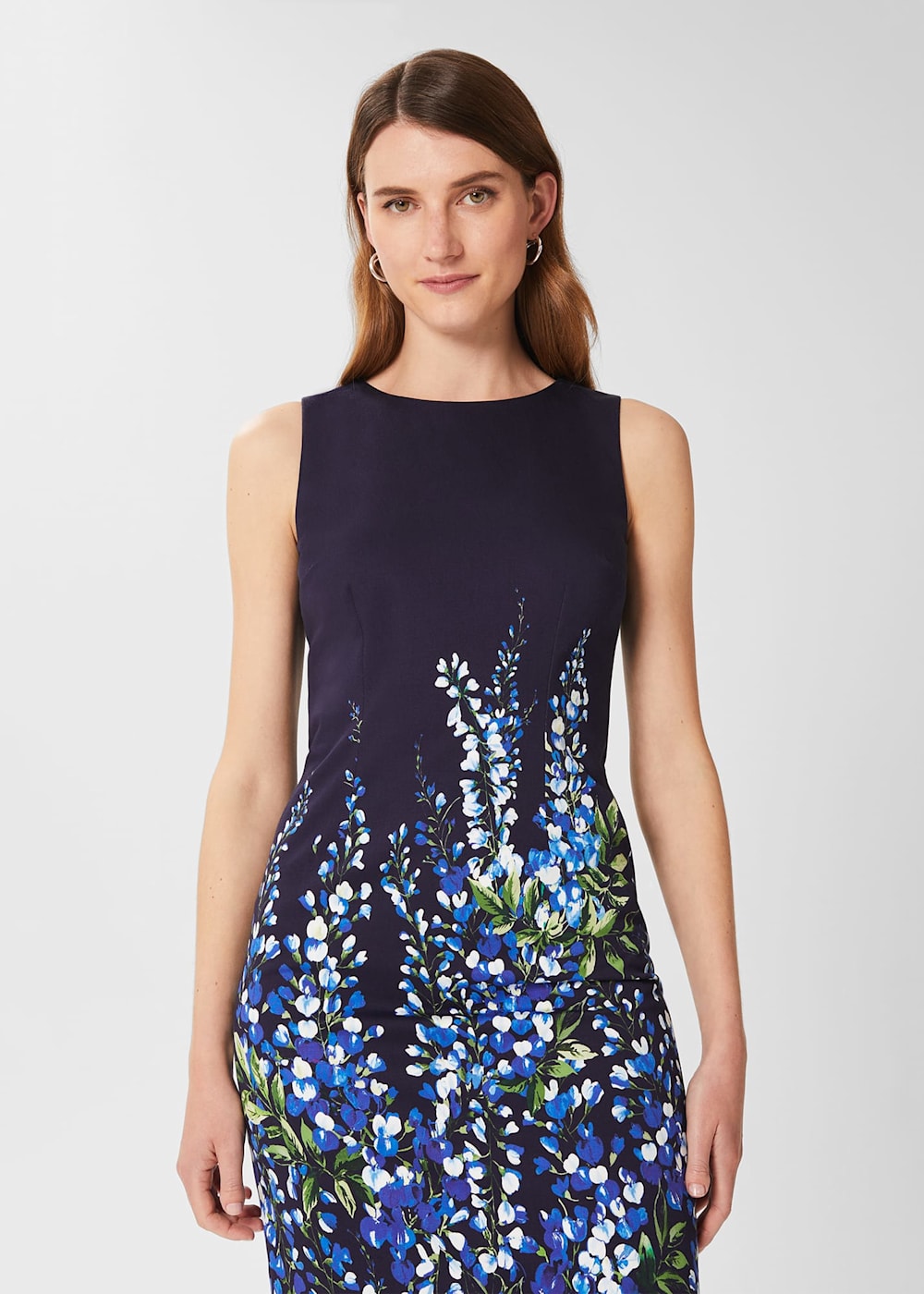 Hobbs fiona dress navy ivory sales