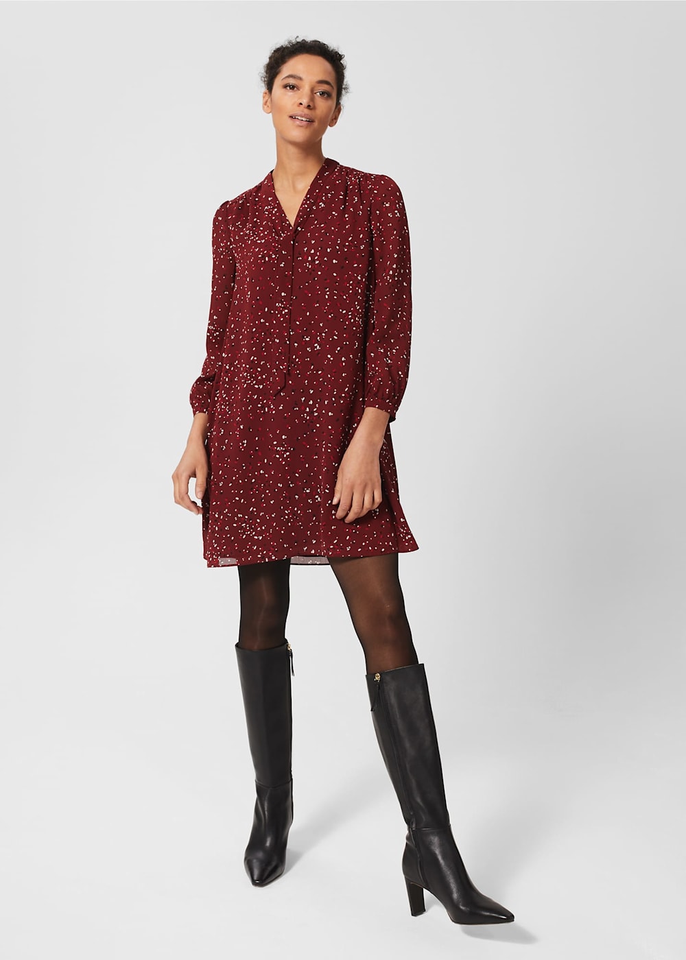 Joella A Line Dress Hobbs US