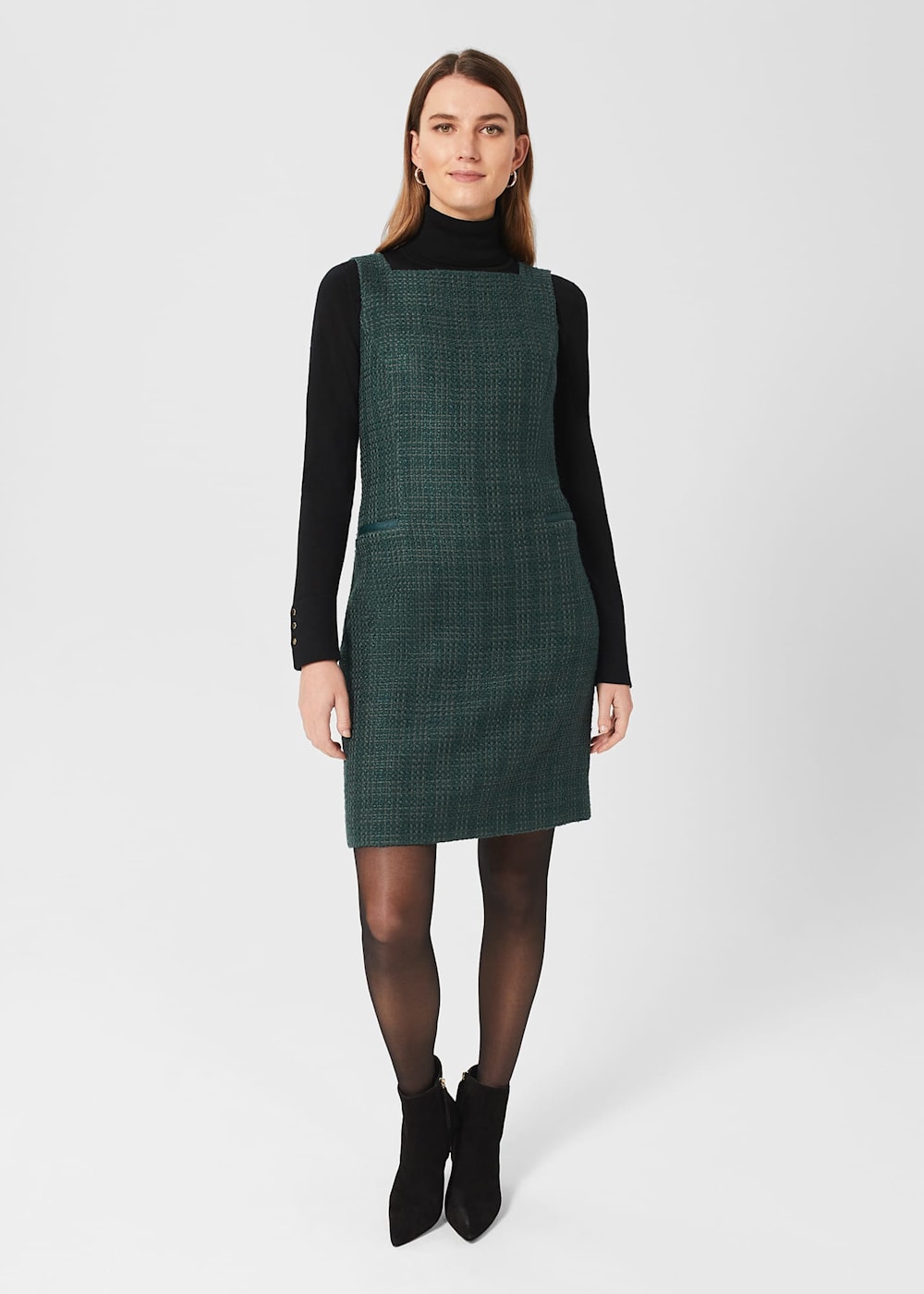 Estella Tweed Dress | Hobbs UK |