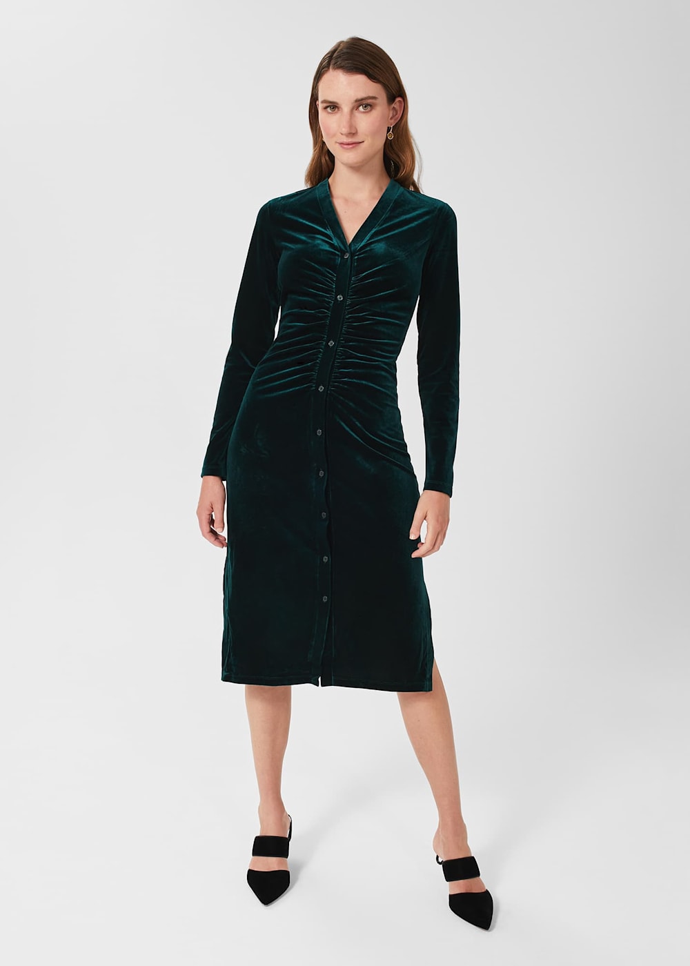Hobbs velvet dress store