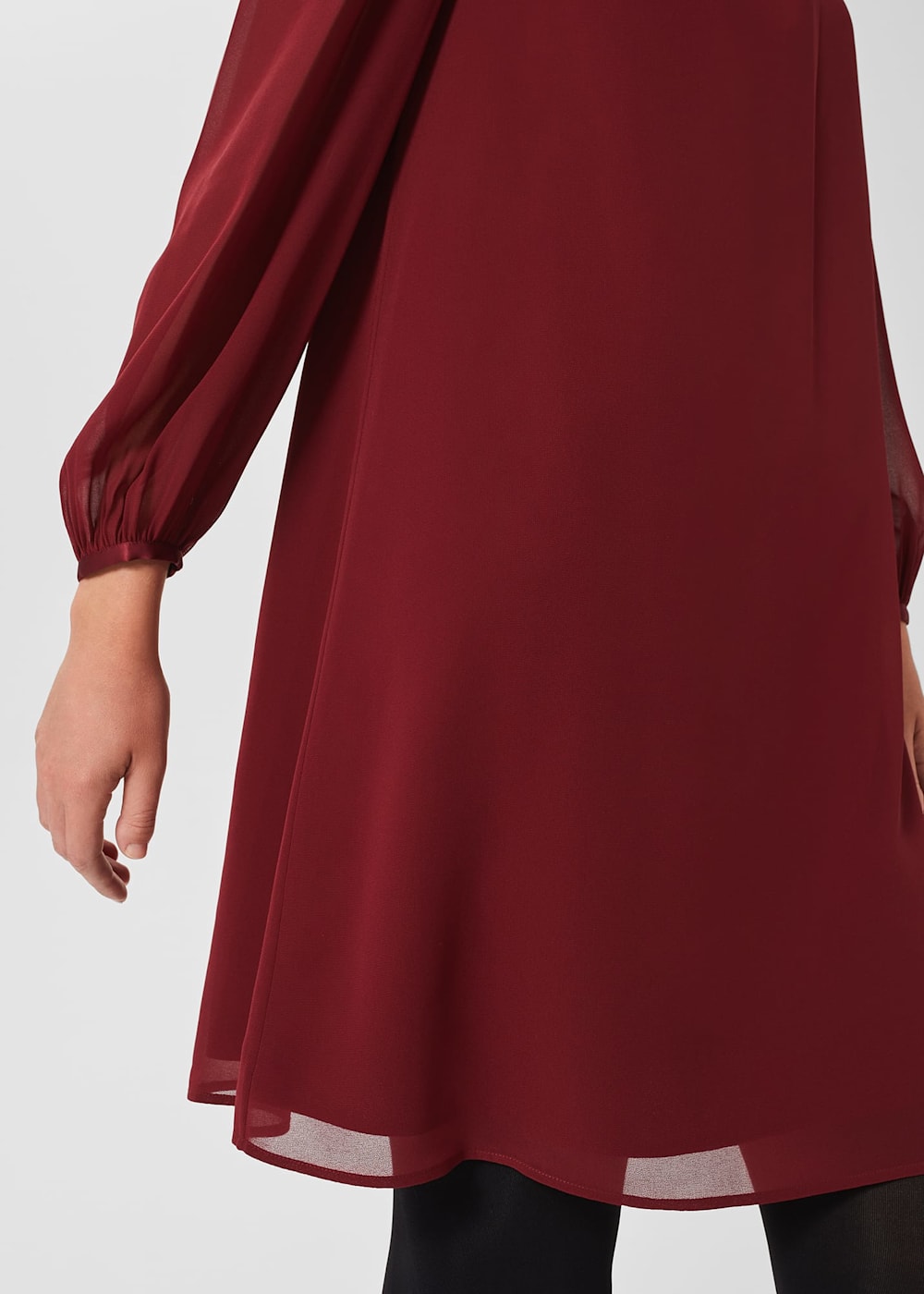 Fit and Flare Midi Wool Dress 5229