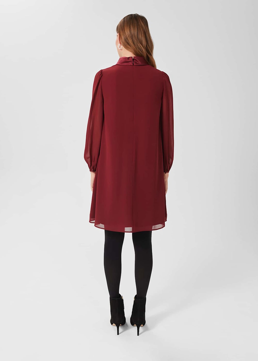 Fit and Flare Midi Wool Dress 5229