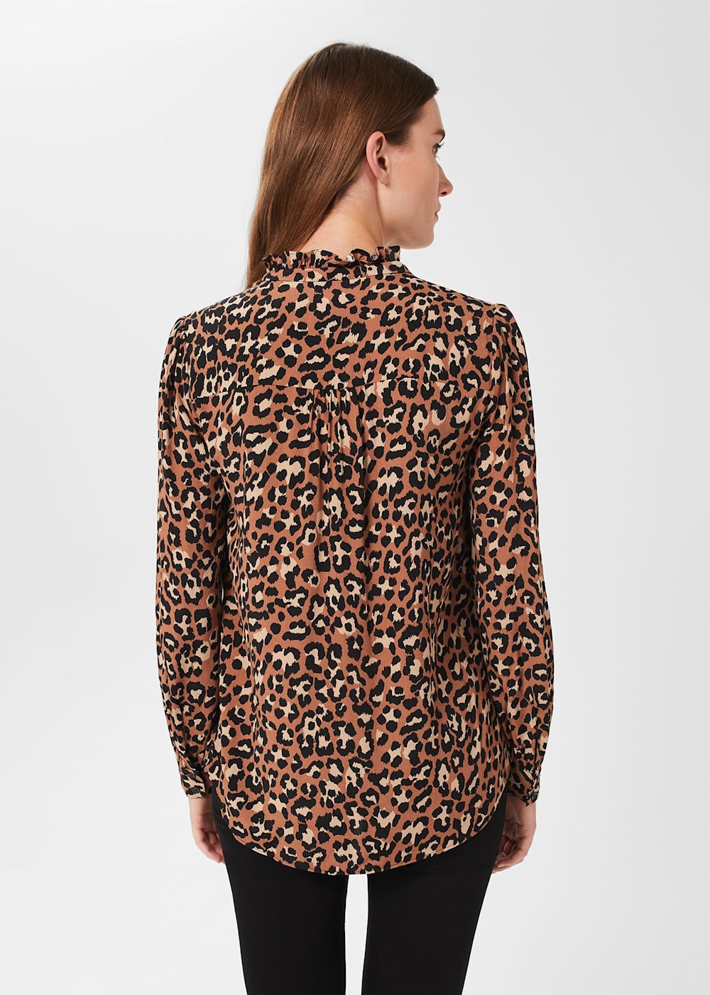 【在庫処分】 Print Leopard Rosamund Blouse | US Hobbs | トップス