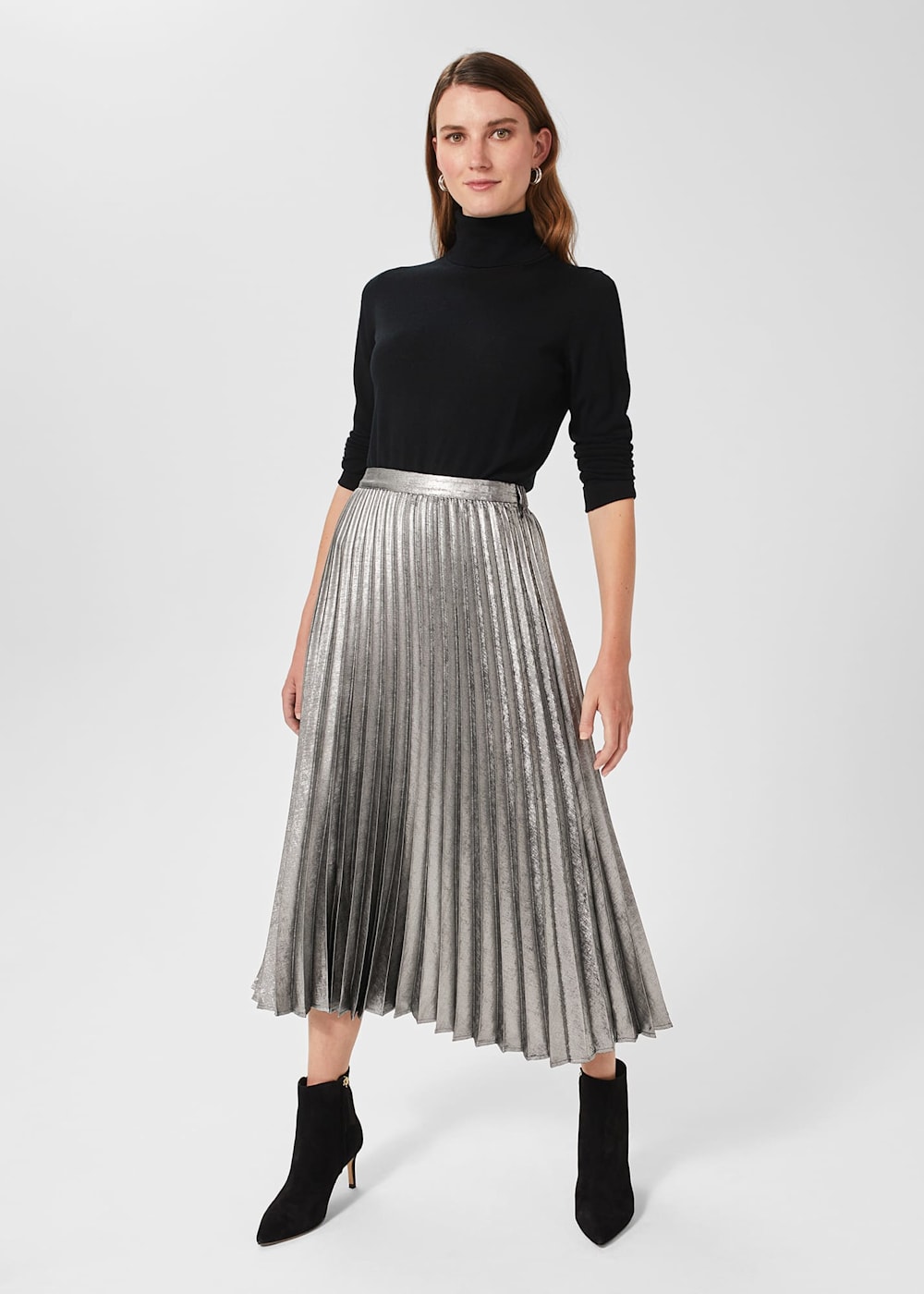 Annabella Pleated Skirt | Hobbs US |