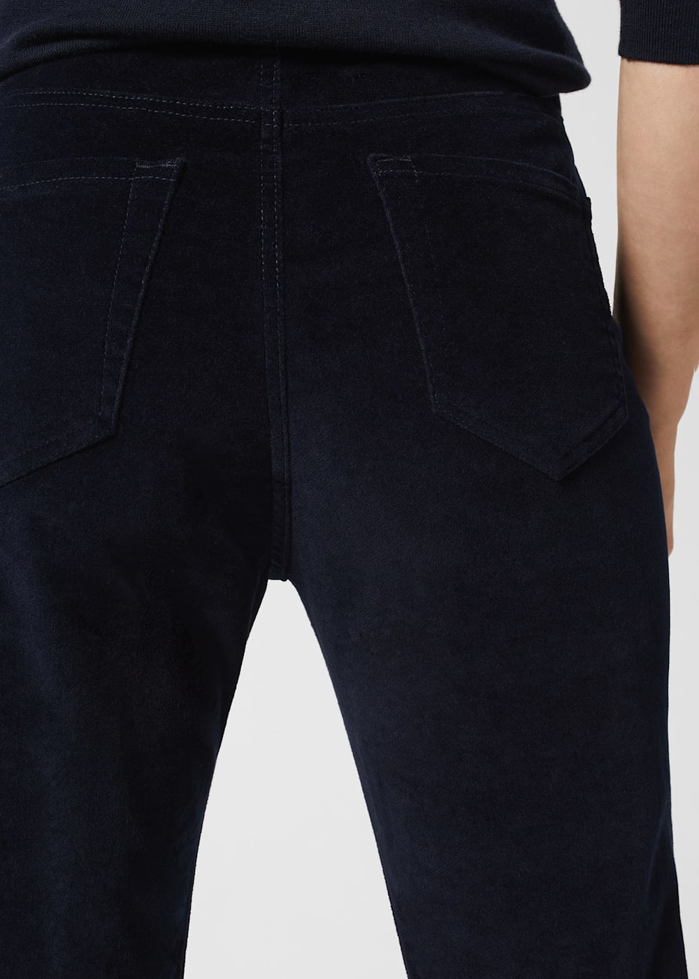 Velvet skinny jeans uk top