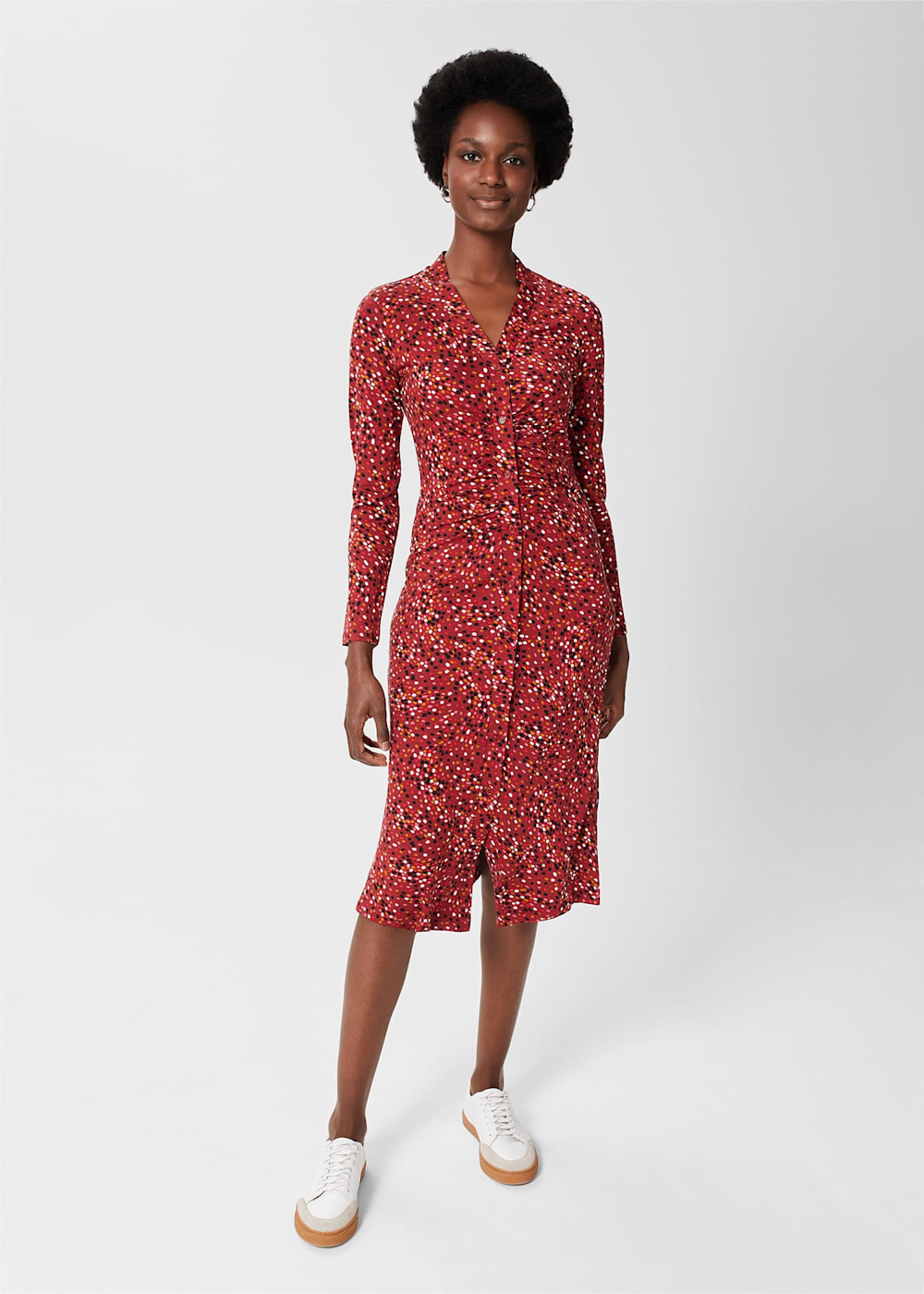 Hatty Jersey Dress | Hobbs US |