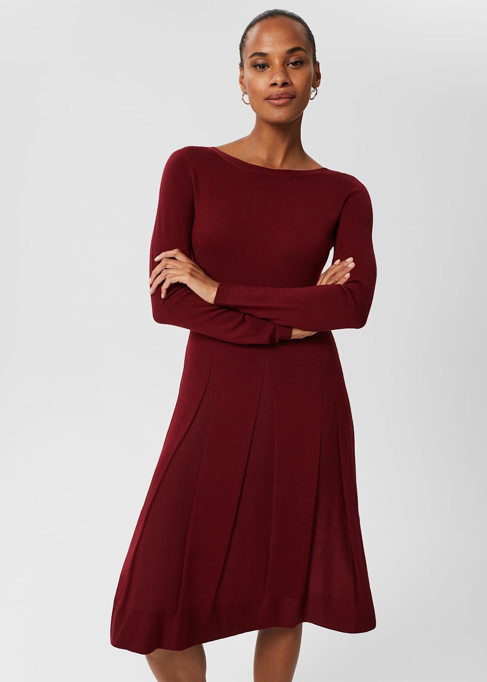 Hobbs knitted dress clearance