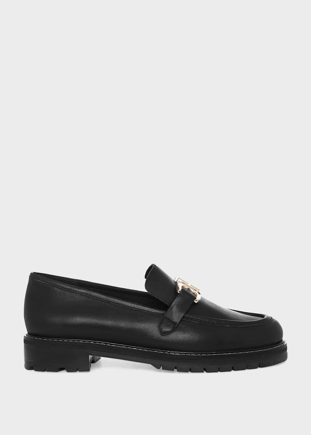 Hobbs black loafers cheap