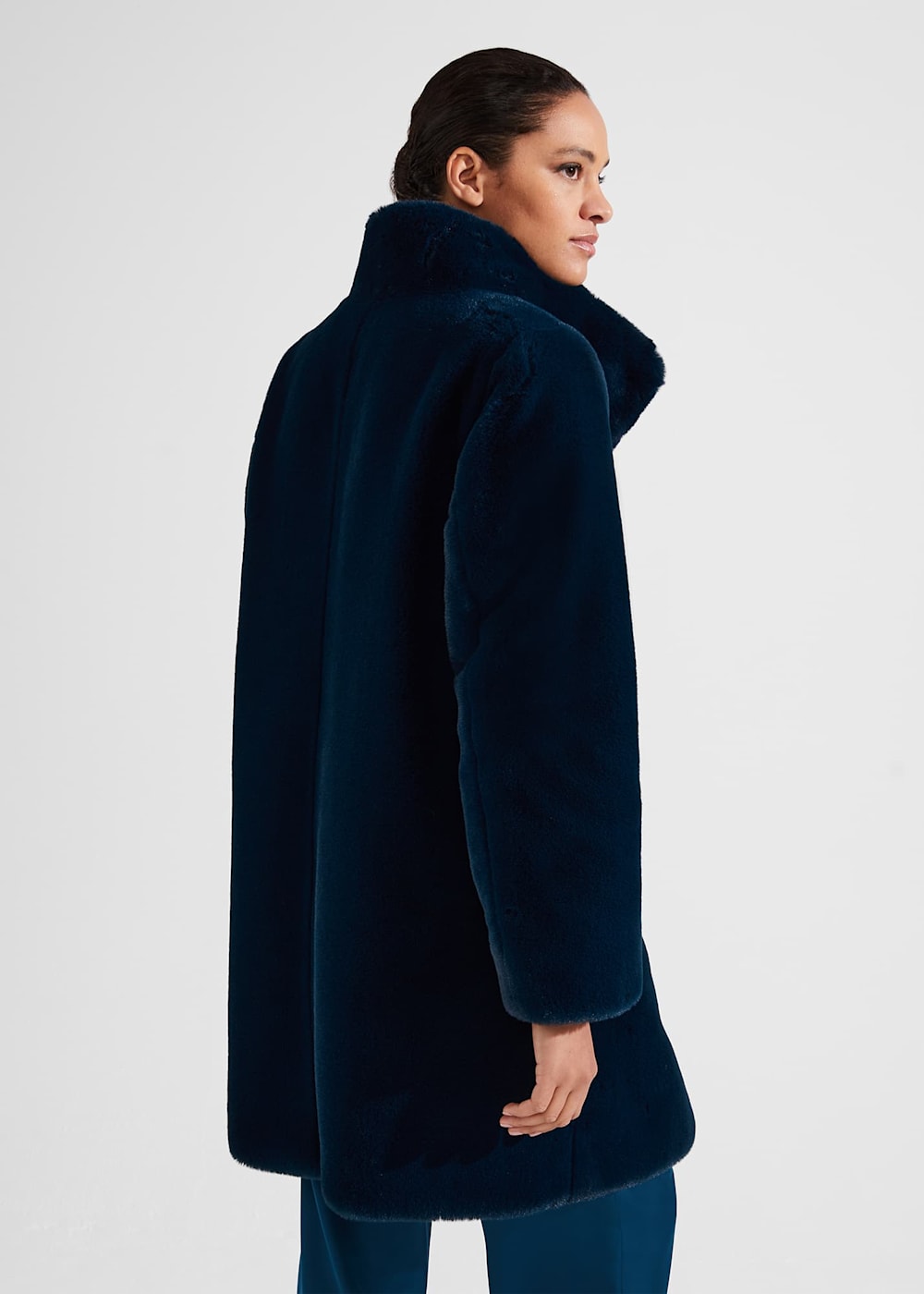 Mina lux faux fur reversible coat new arrivals