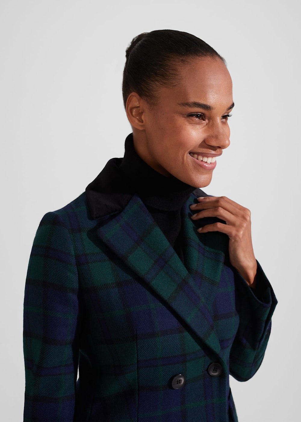 Patricia Wool Blend Coat Hobbs ROW