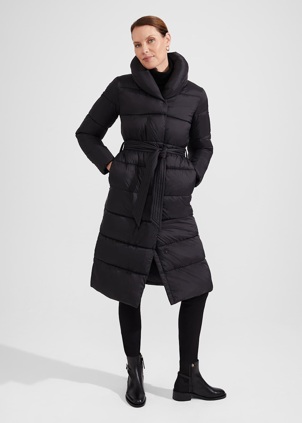 Hobbs puffer coat shop