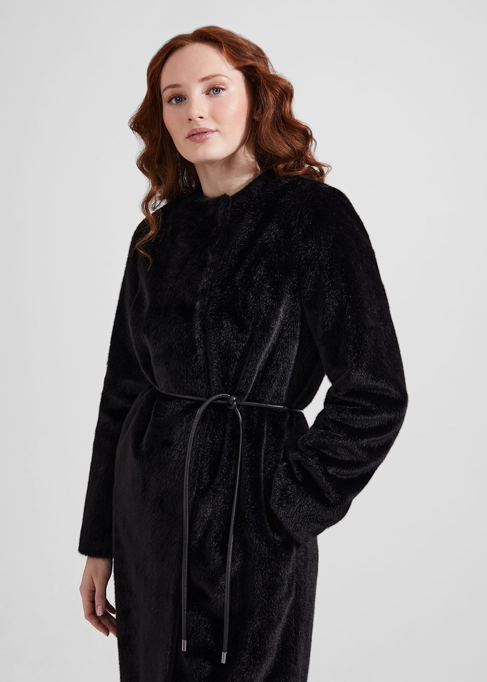 Robin Faux Fur Coat | Hobbs US |