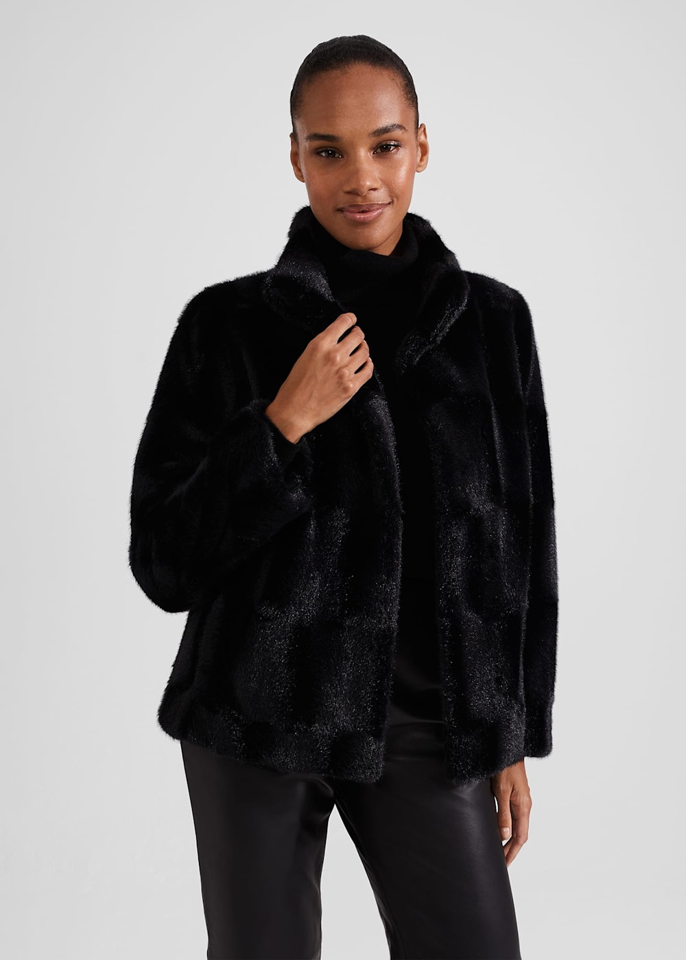Andrea Faux Fur Coat Hobbs UK