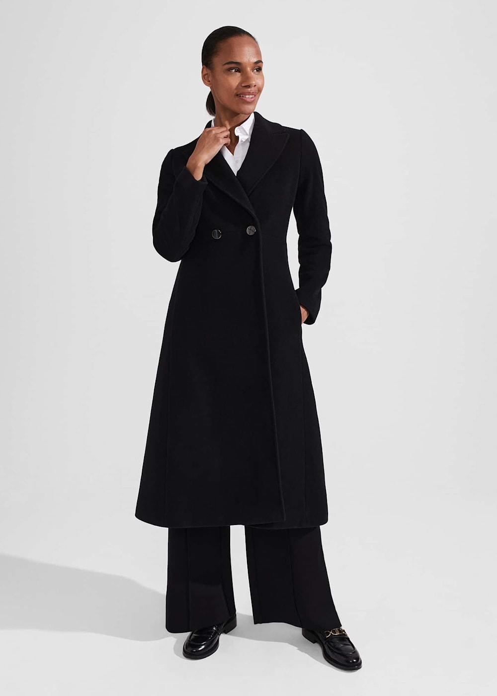Hobbs tartan coat deals