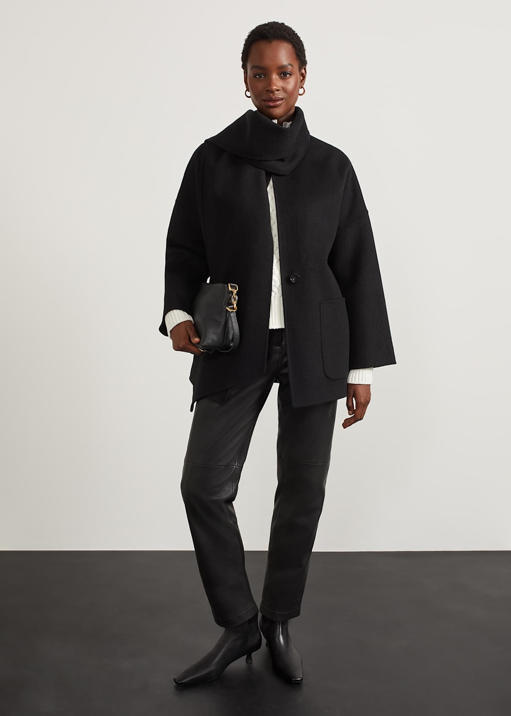 Hadley Scarf Coat Hobbs UK