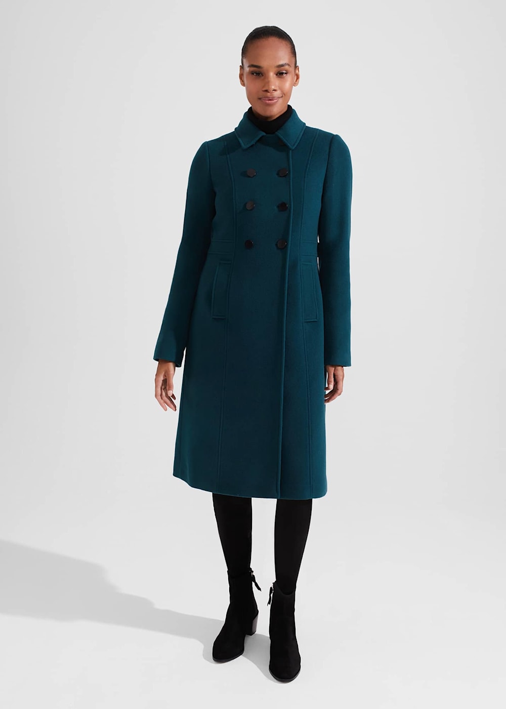 Teal blue coat new arrivals
