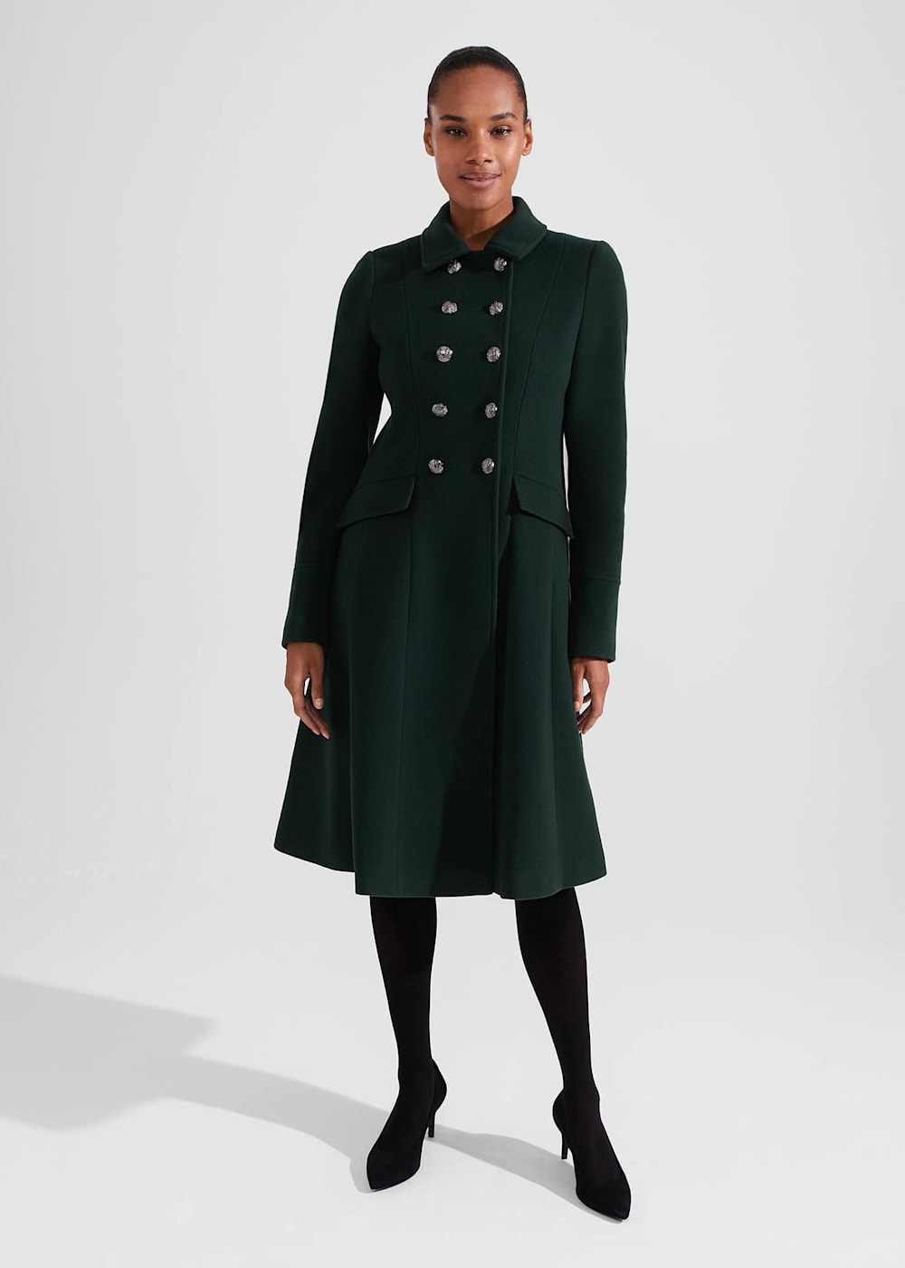 Clarisse Wool Blend Coat Hobbs US