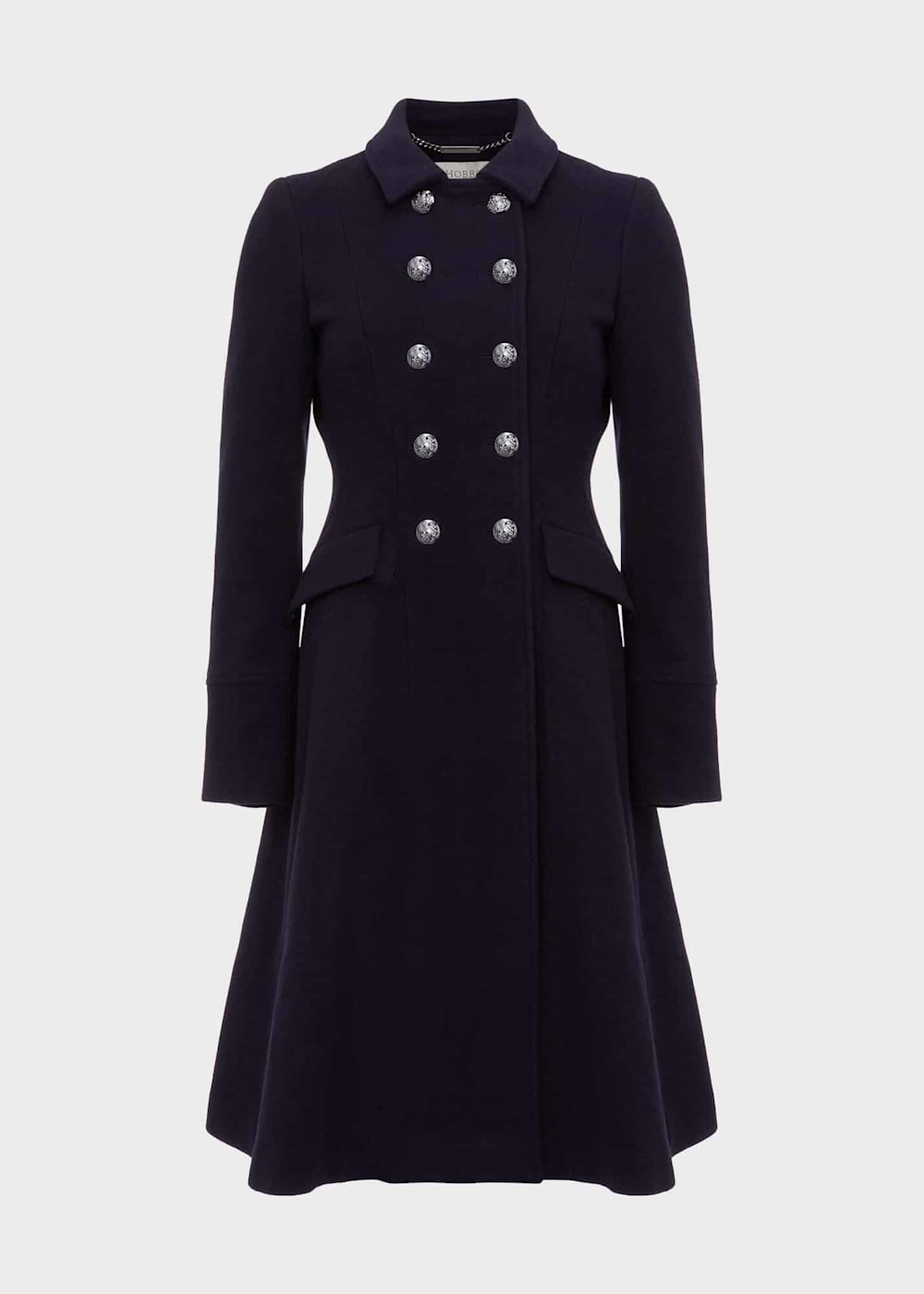 Hobbs navy bethany coat outlet