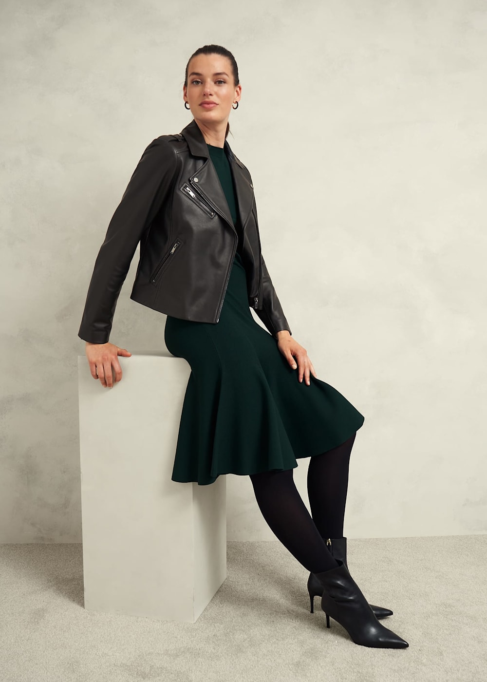 Darby Leather Jacket | Hobbs US |