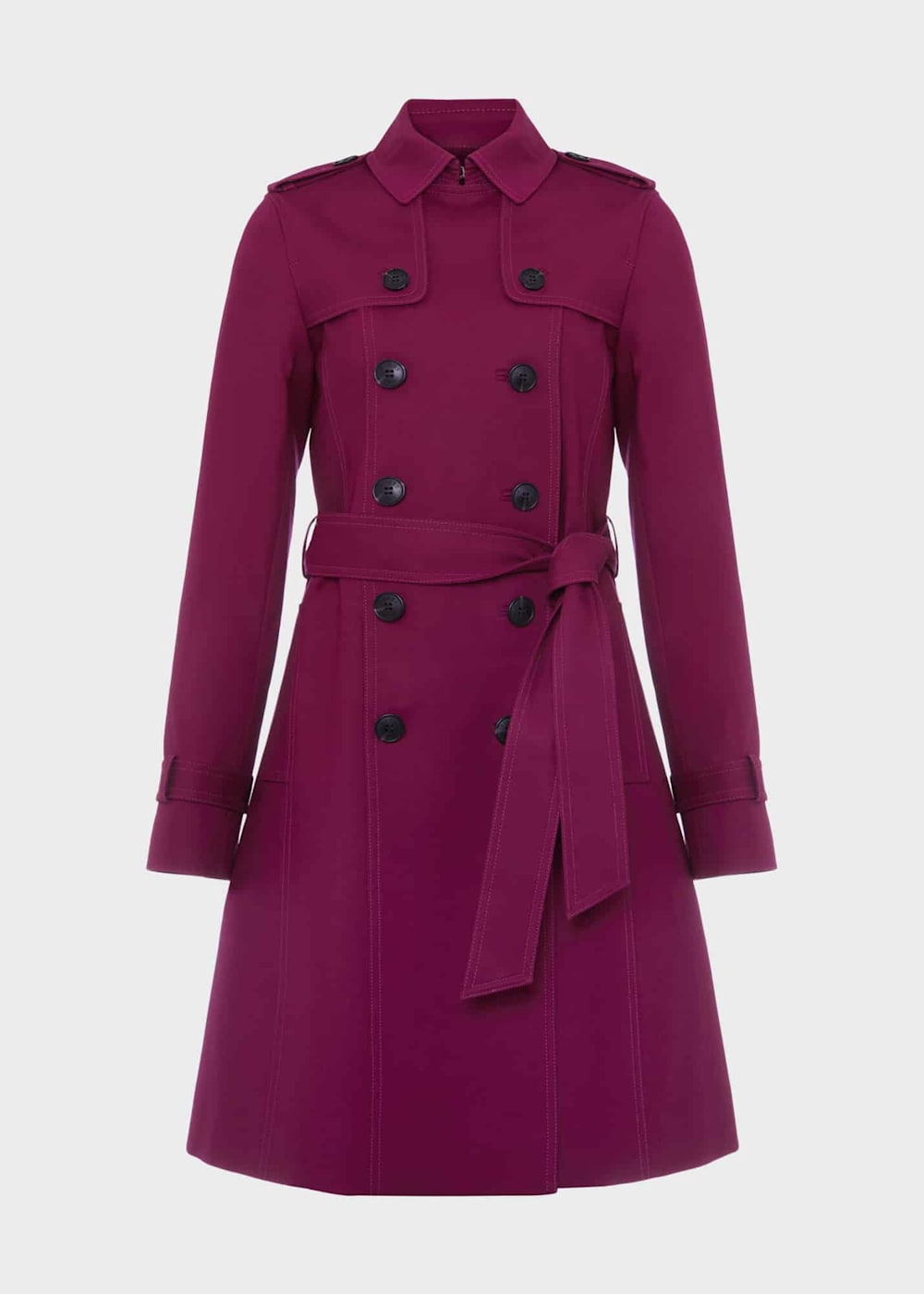 Hobbs saskia trench pink cheap