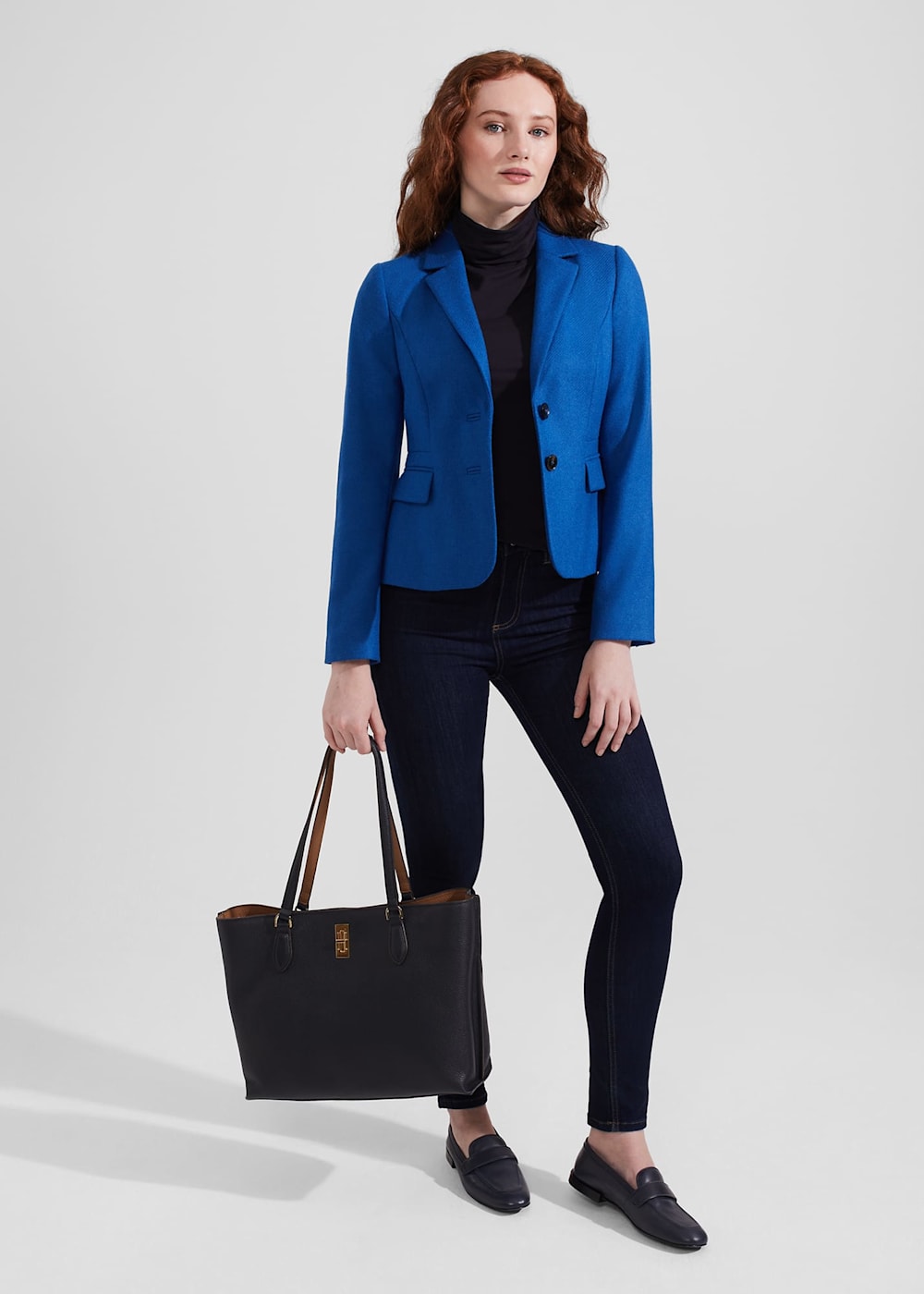 Petite blue jacket clearance