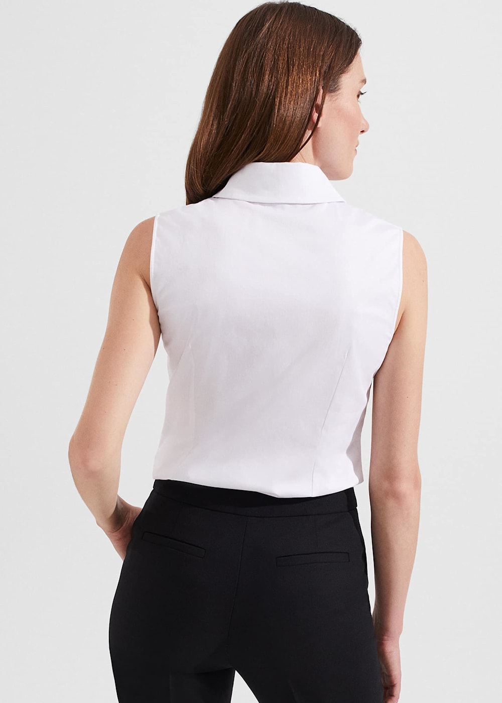 HOBBS VIC SLEEVELESS SHIRT HOBBS VIC SLEEVELESS SHIRT